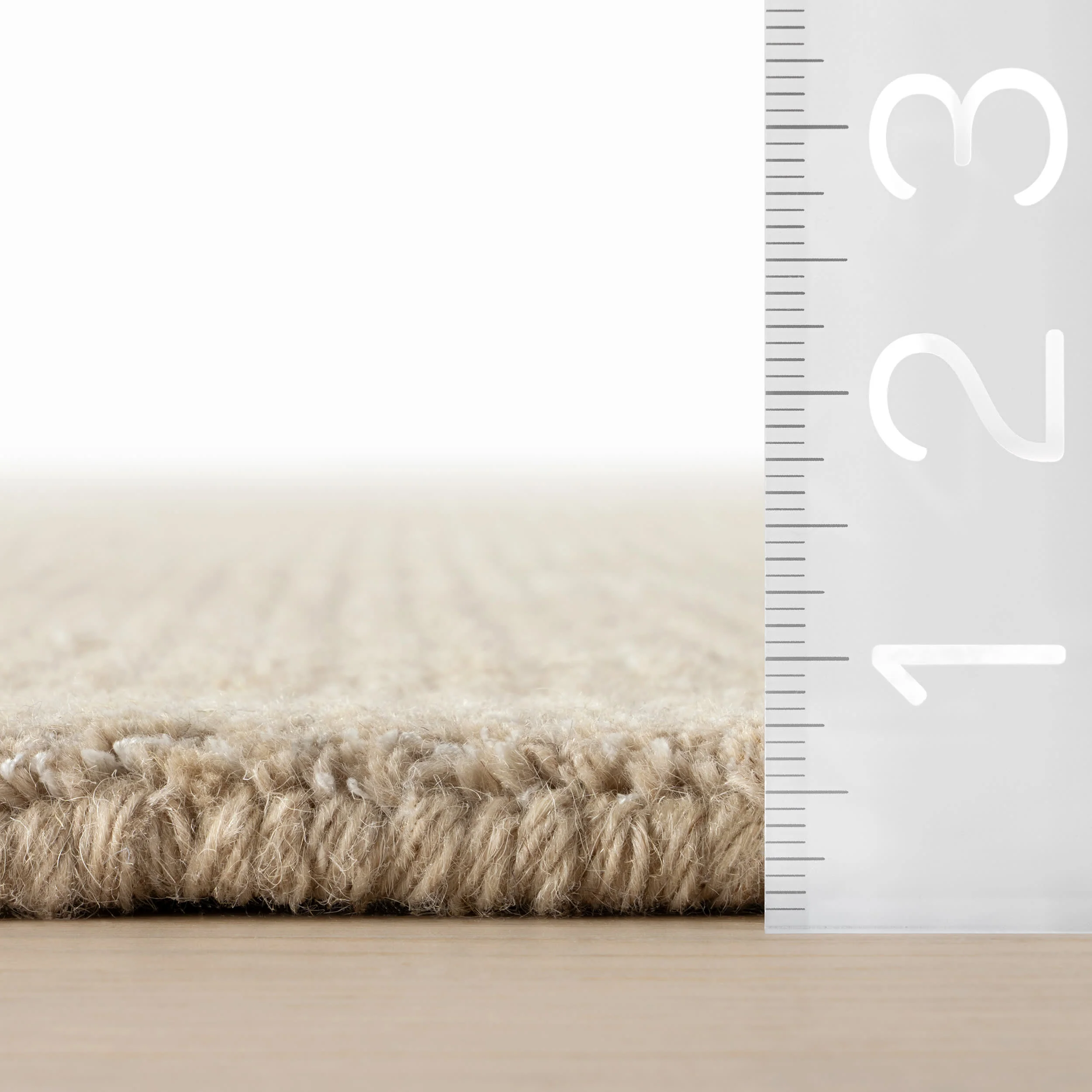 Crosby Solid Wool Rug by Nate Berkus | Beige - Image 5