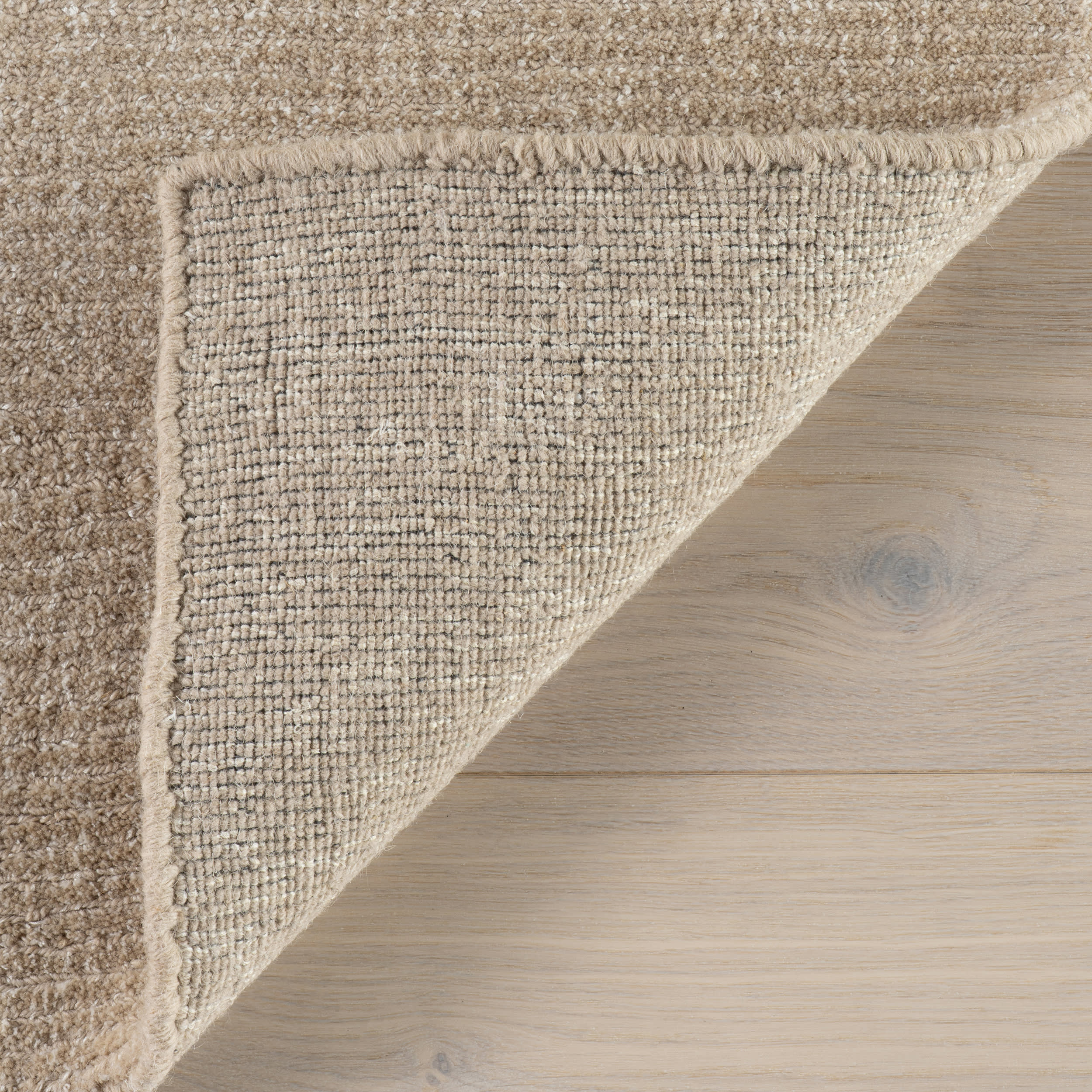 Crosby Solid Wool Rug by Nate Berkus | Beige - Image 6