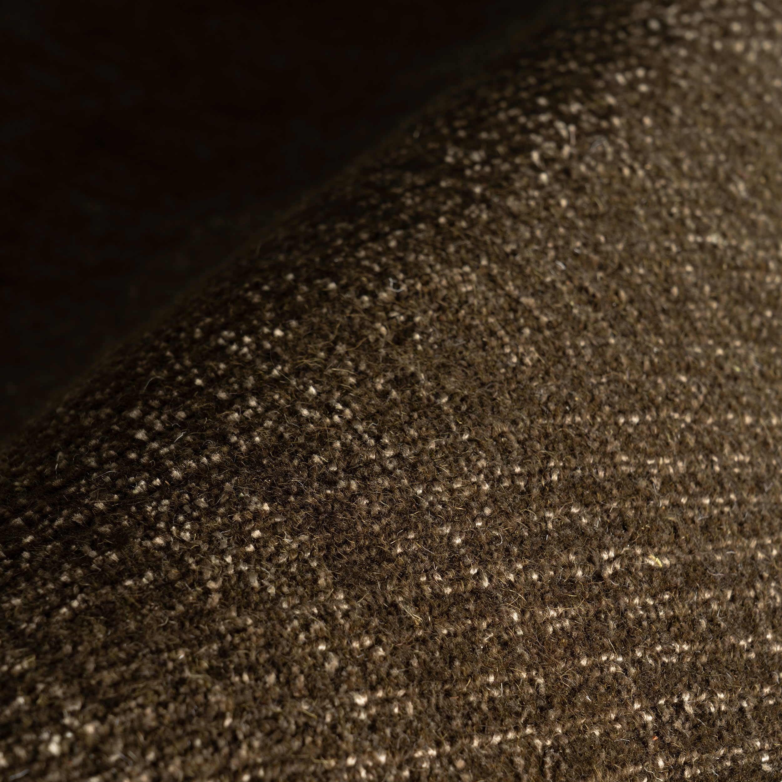 Crosby Solid Wool Rug by Nate Berkus | Brown - Image 3