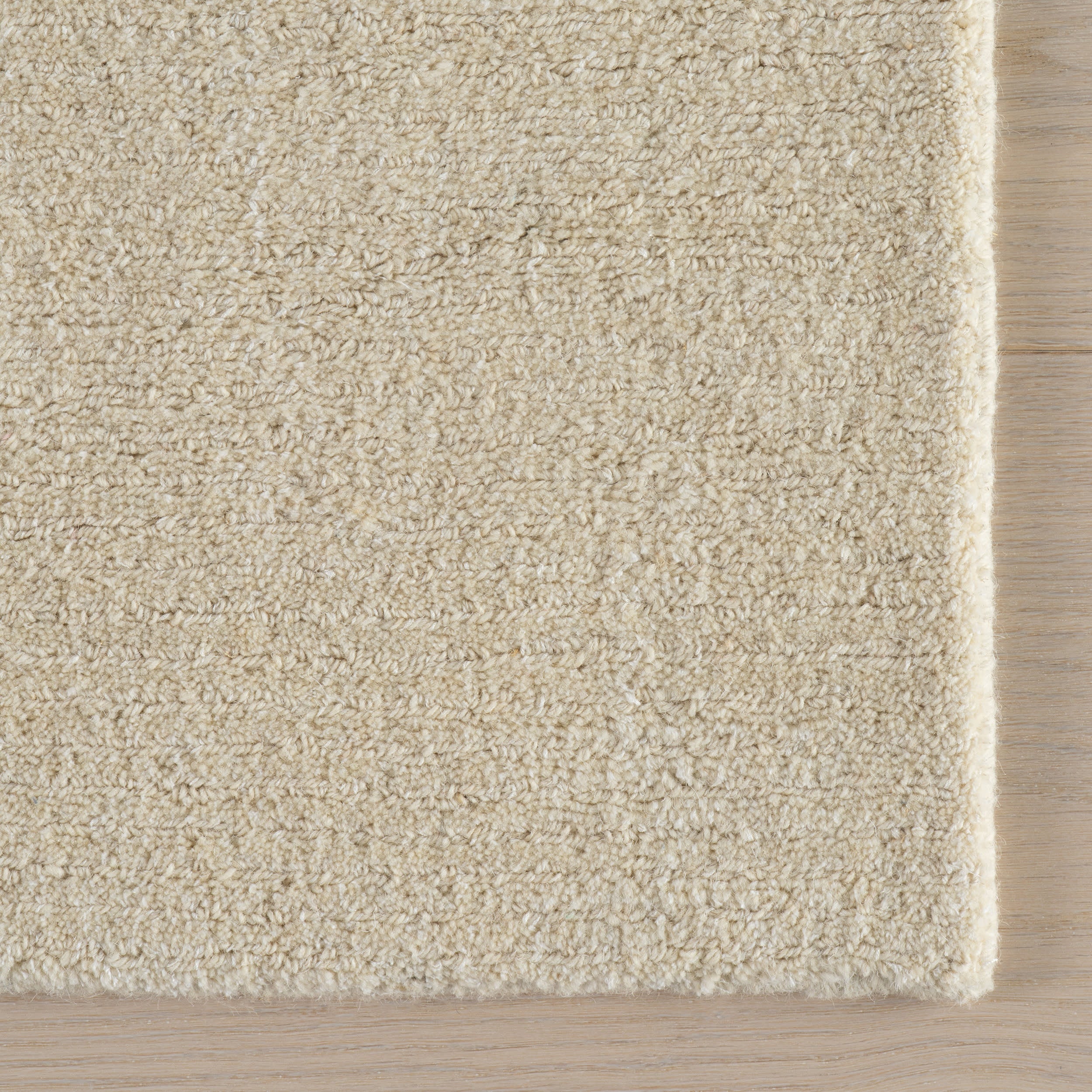 Crosby Solid Wool Rug by Nate Berkus | Cream - Image 4