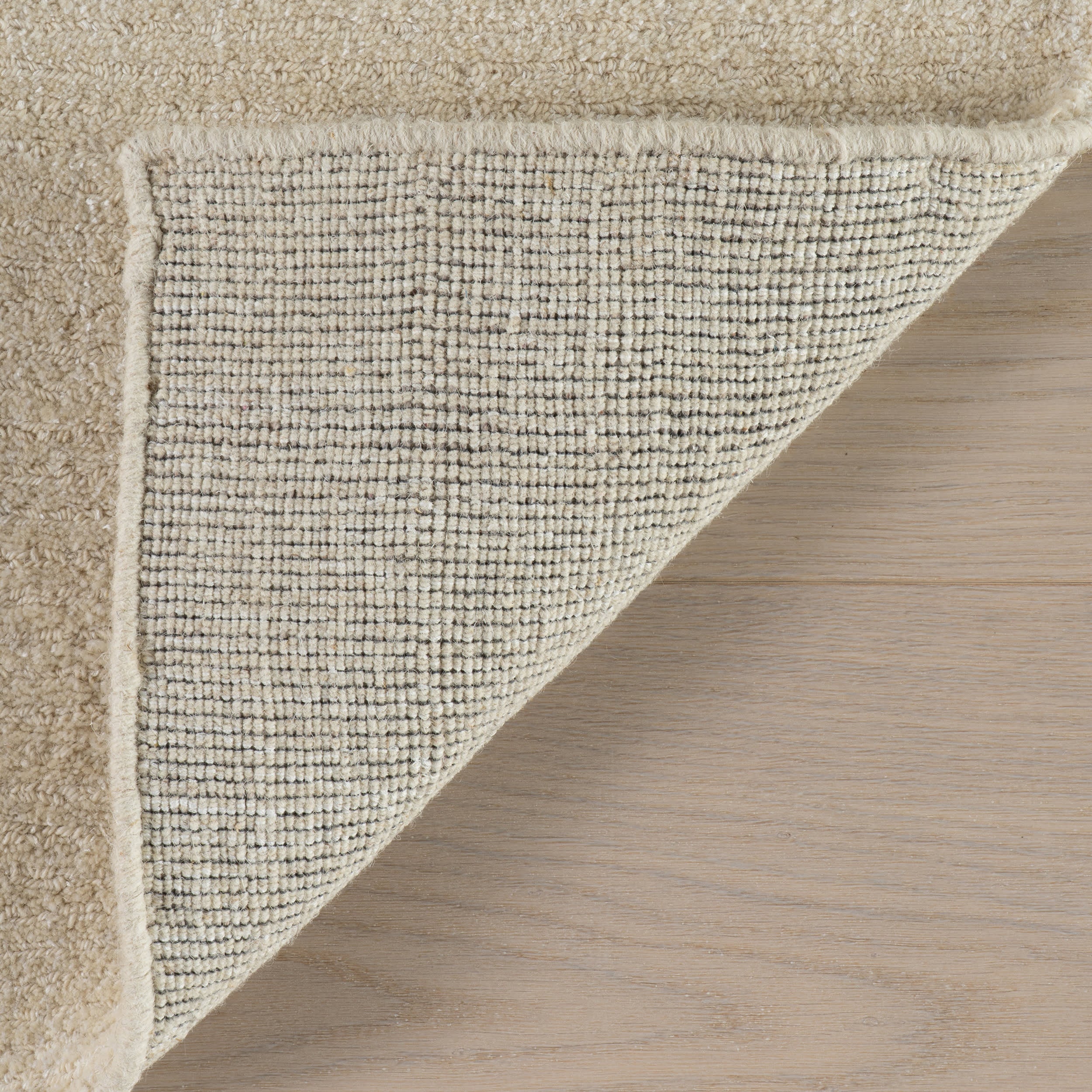 Crosby Solid Wool Rug by Nate Berkus | Cream - Image 6