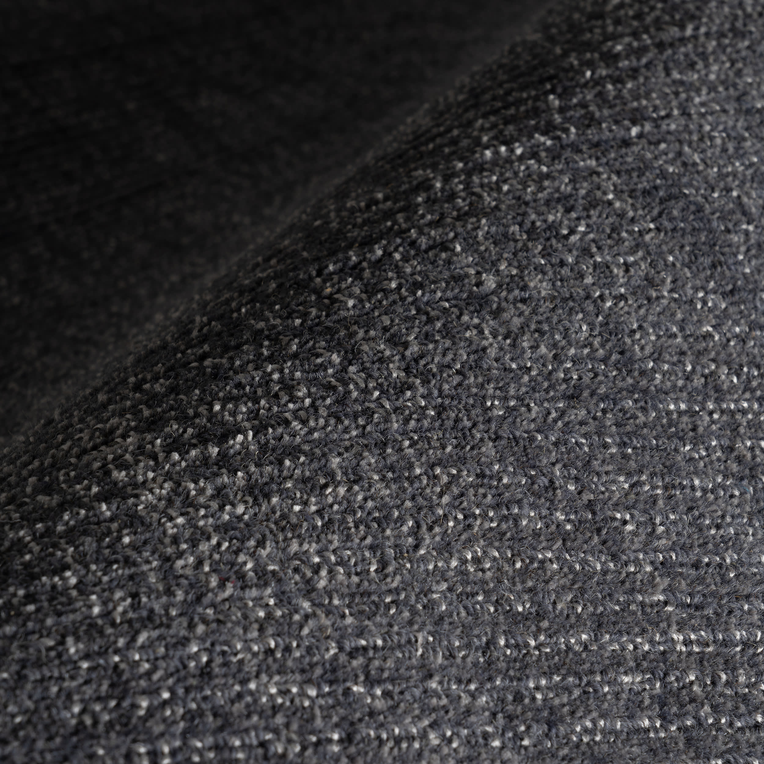 Crosby Solid Wool Rug by Nate Berkus | Slate Blue - Image 3