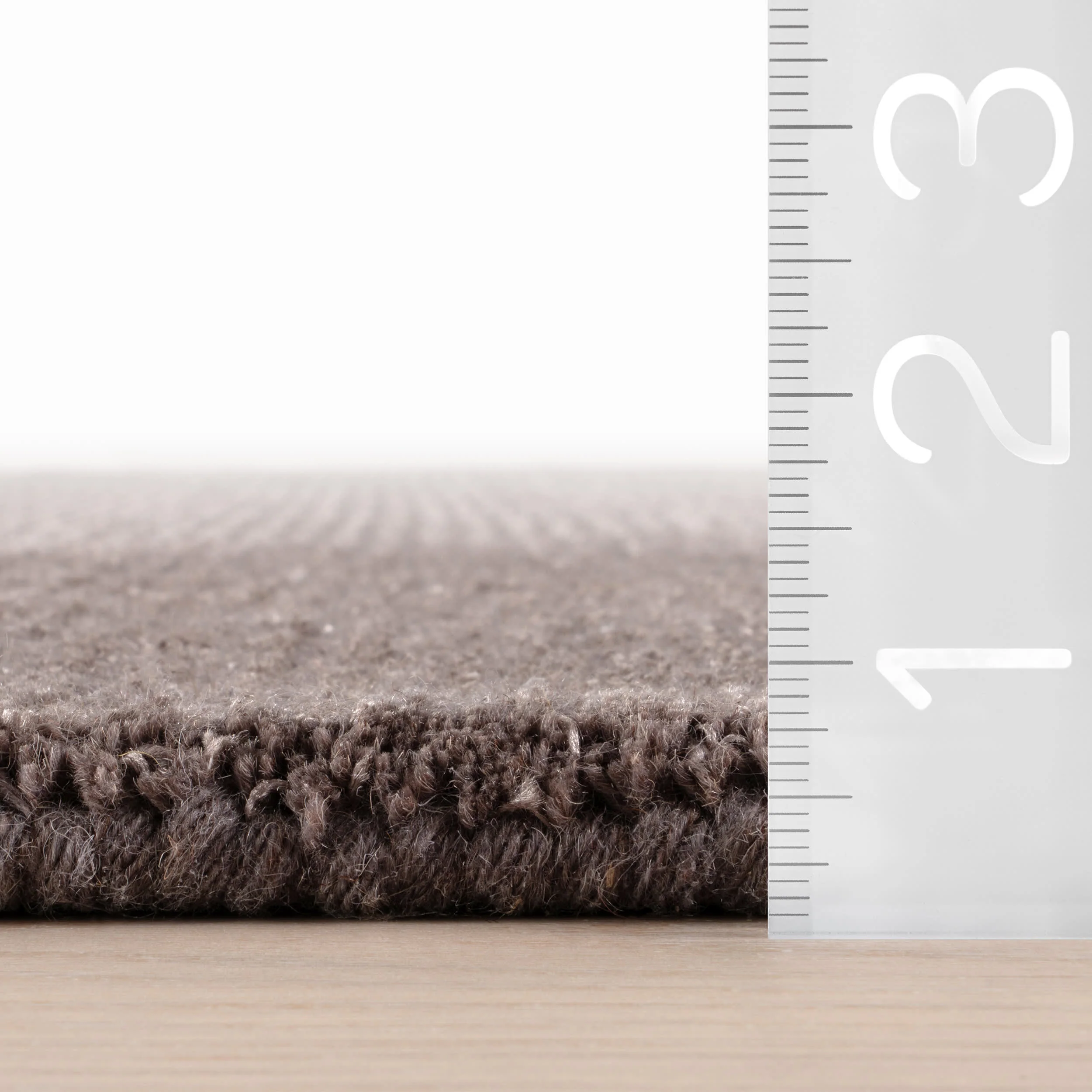 Crosby Solid Wool Rug by Nate Berkus | Taupe - Image 5
