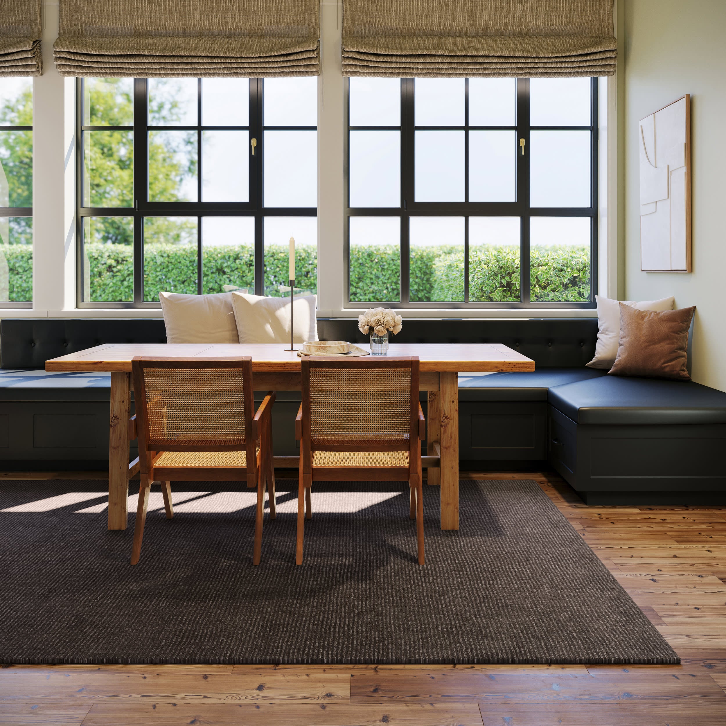 Crosby Solid Wool Rug by Nate Berkus | Taupe - Image 7