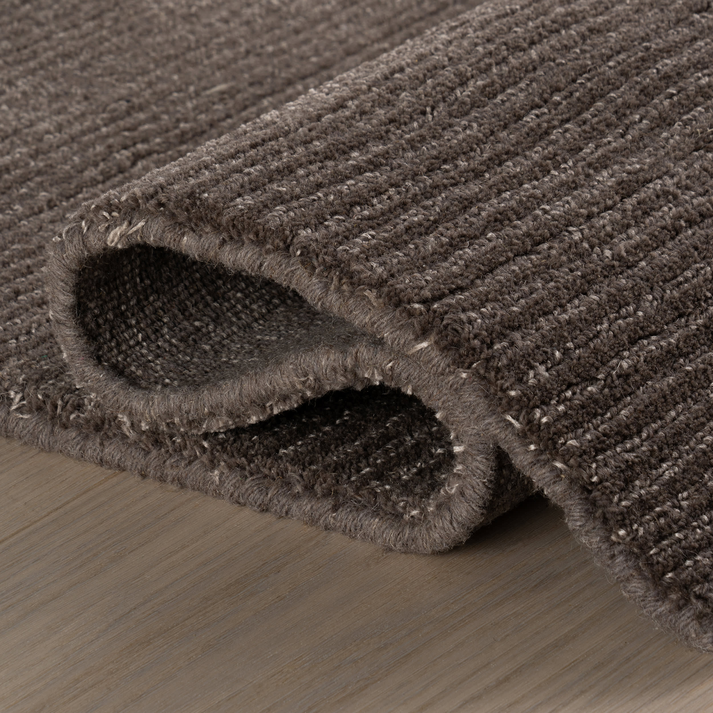 Crosby Solid Wool Rug by Nate Berkus | Taupe - Image 8