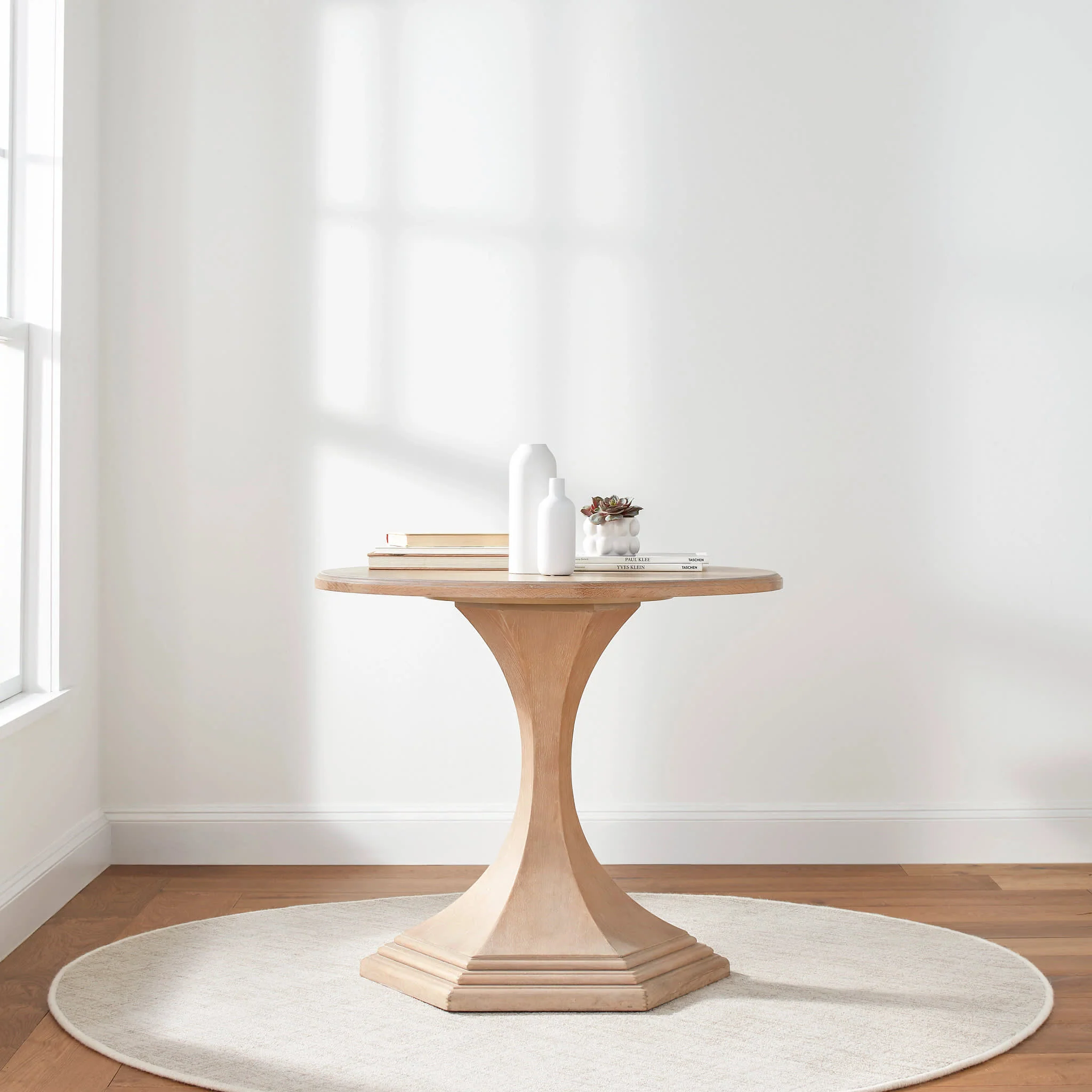 Crosshatch Hand Micro Hooked Wool Custom Rug | Ivory - Image 2