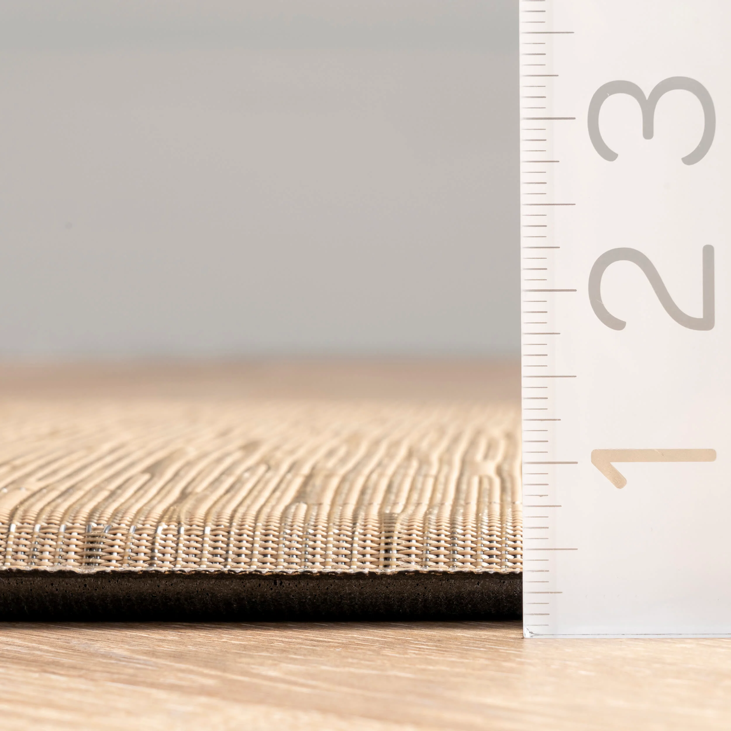 Crosshatched Woven Anti-Fatigue Mat | Beige - Image 4