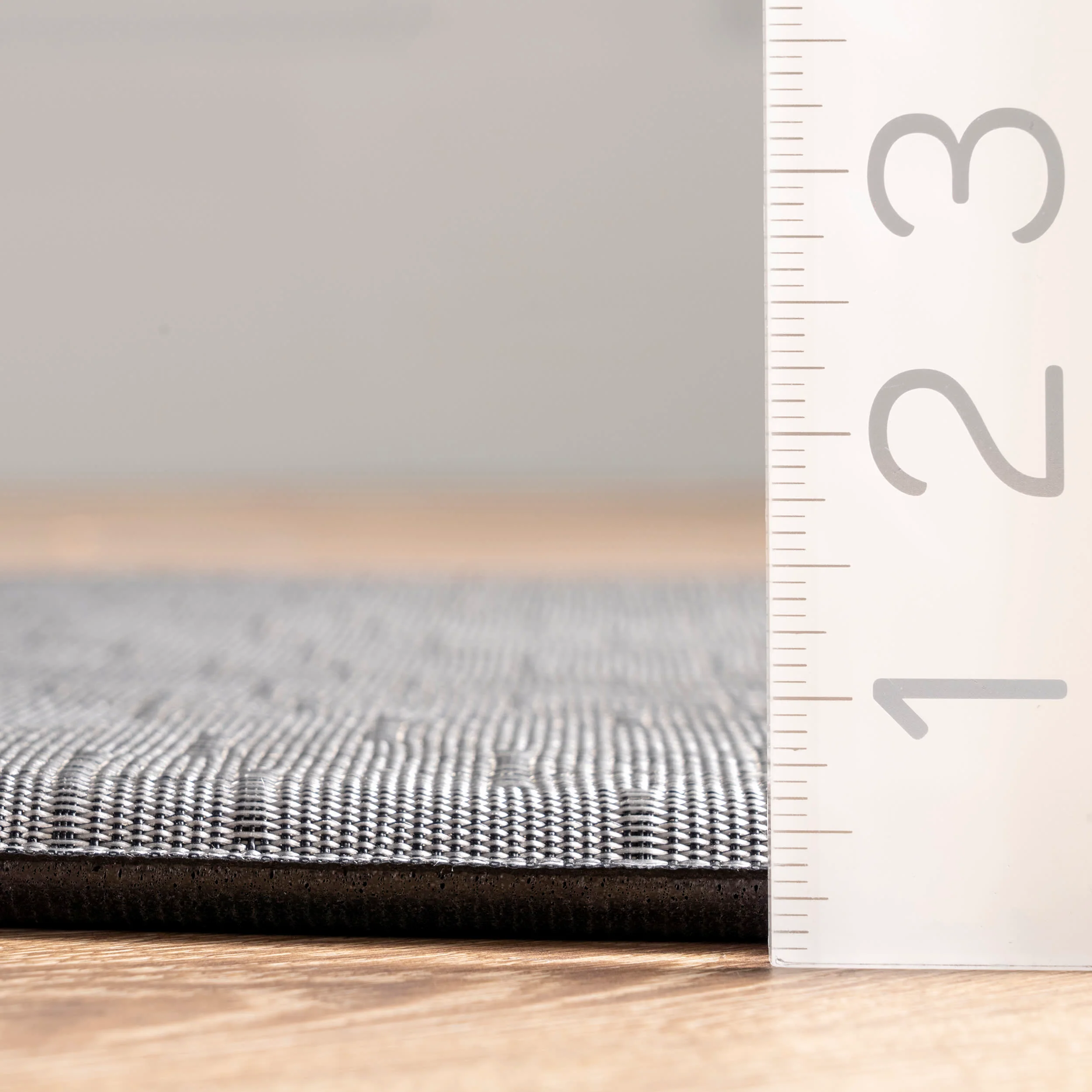 Crosshatched Woven Anti-Fatigue Mat | Silver - Image 4