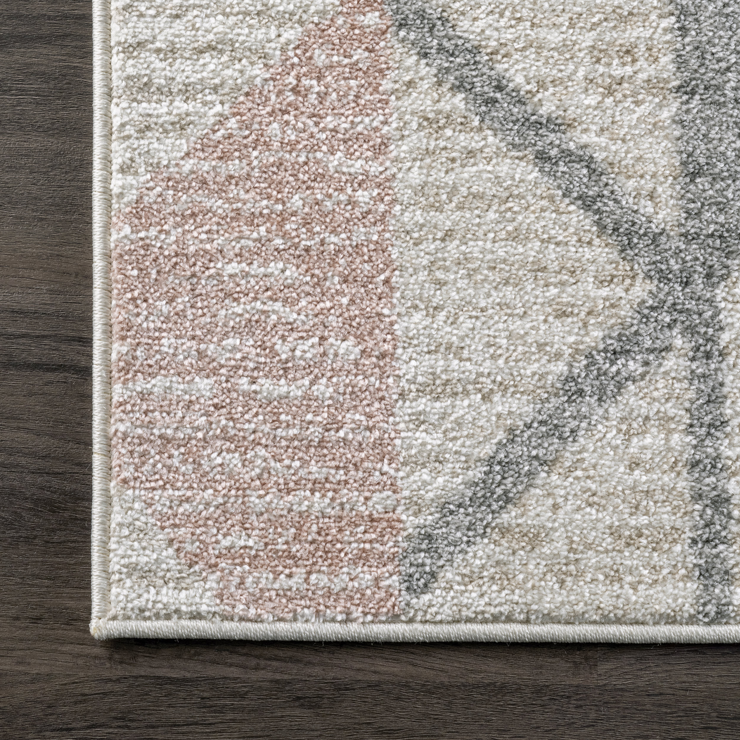 Cubist Trellis Rug | Beige - Image 3