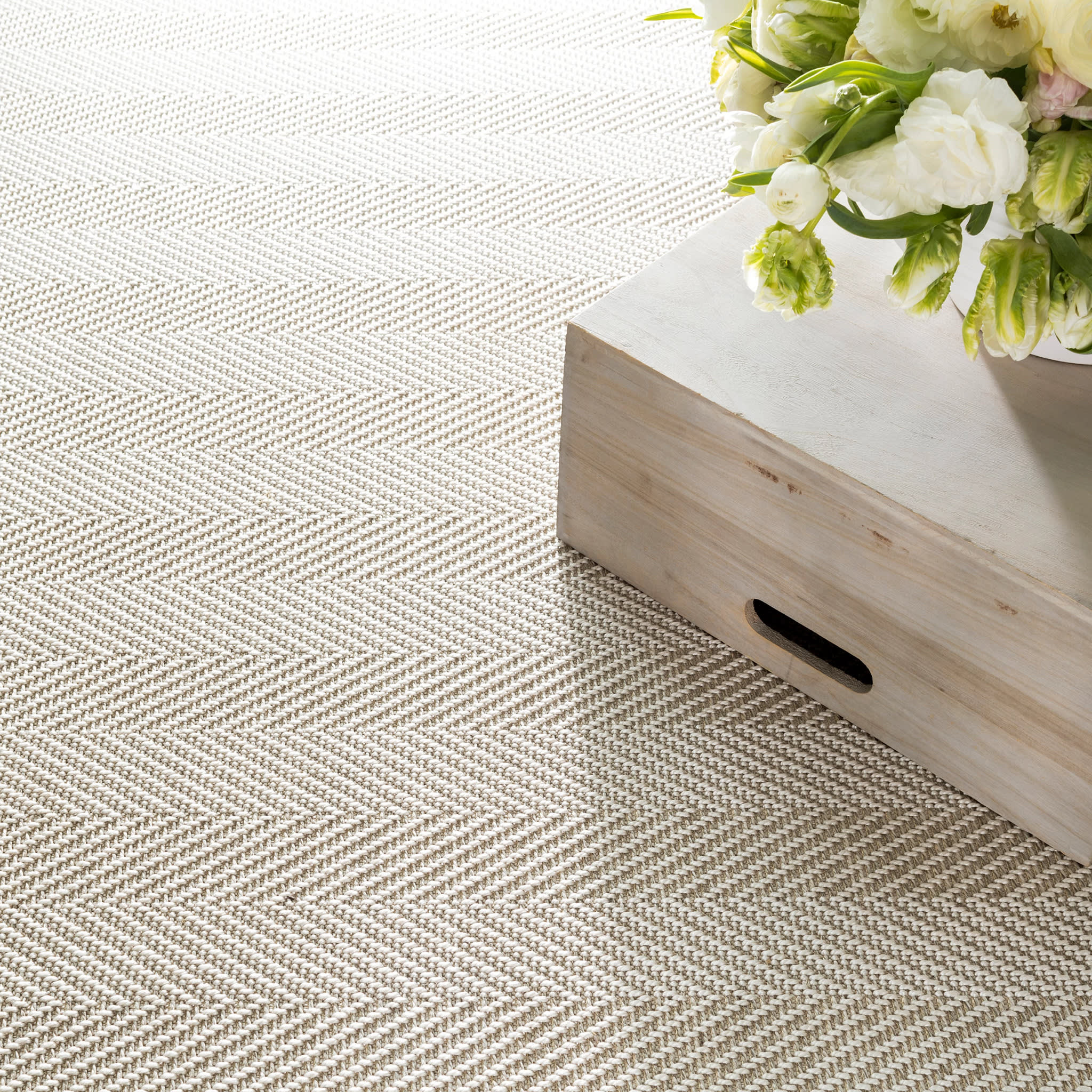 Cypress Indoor/Outdoor Custom Rug | Birch - Image 2