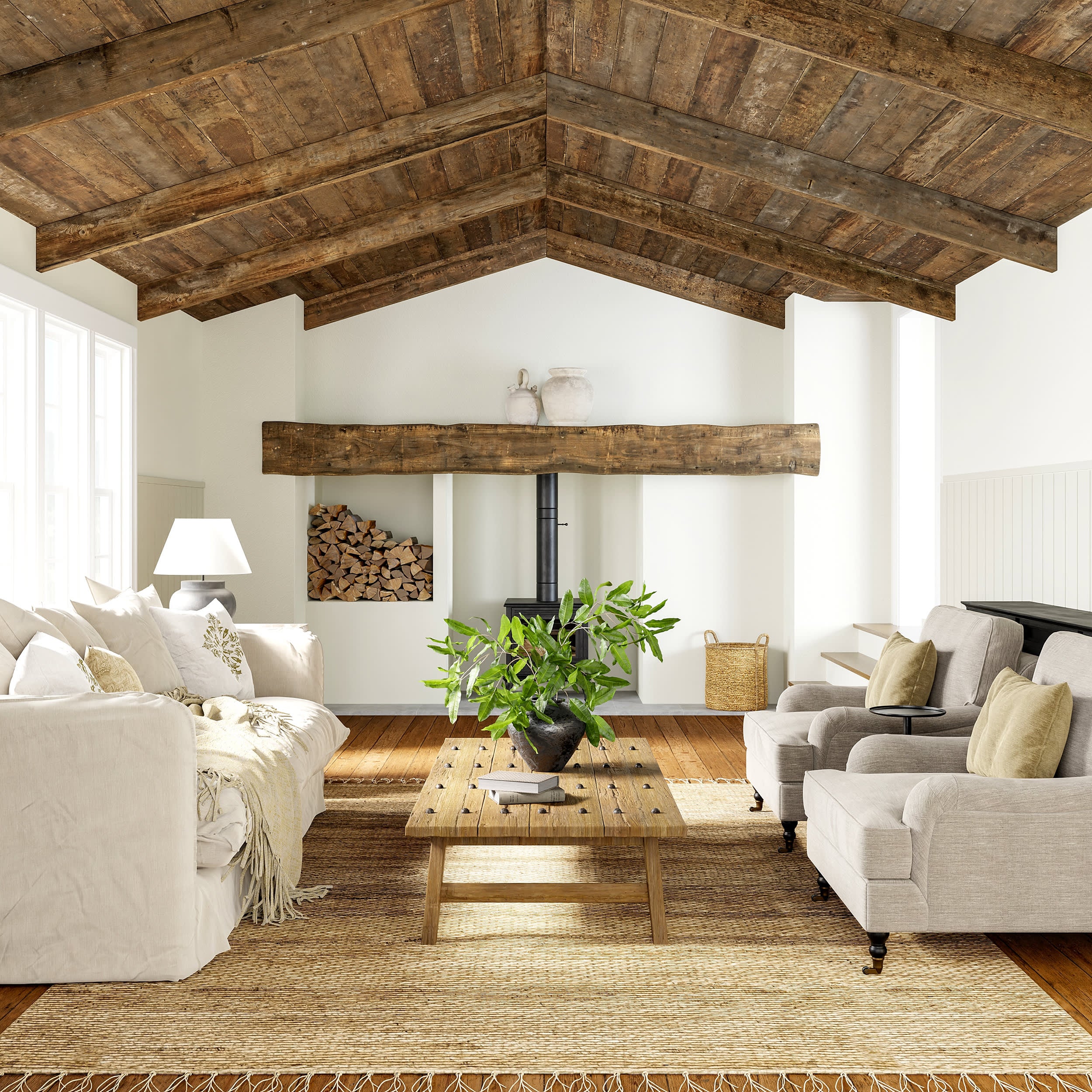 Dahlia Handspun Jute with Tassels Rug | Natural - Image 2