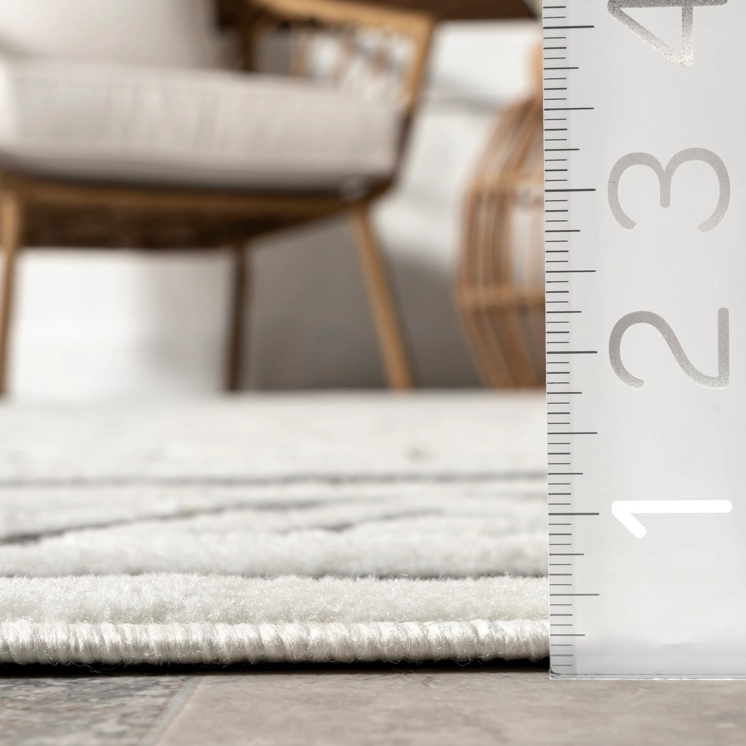 Dakota Indoor/Outdoor Banded Rug | Grey - Image 5