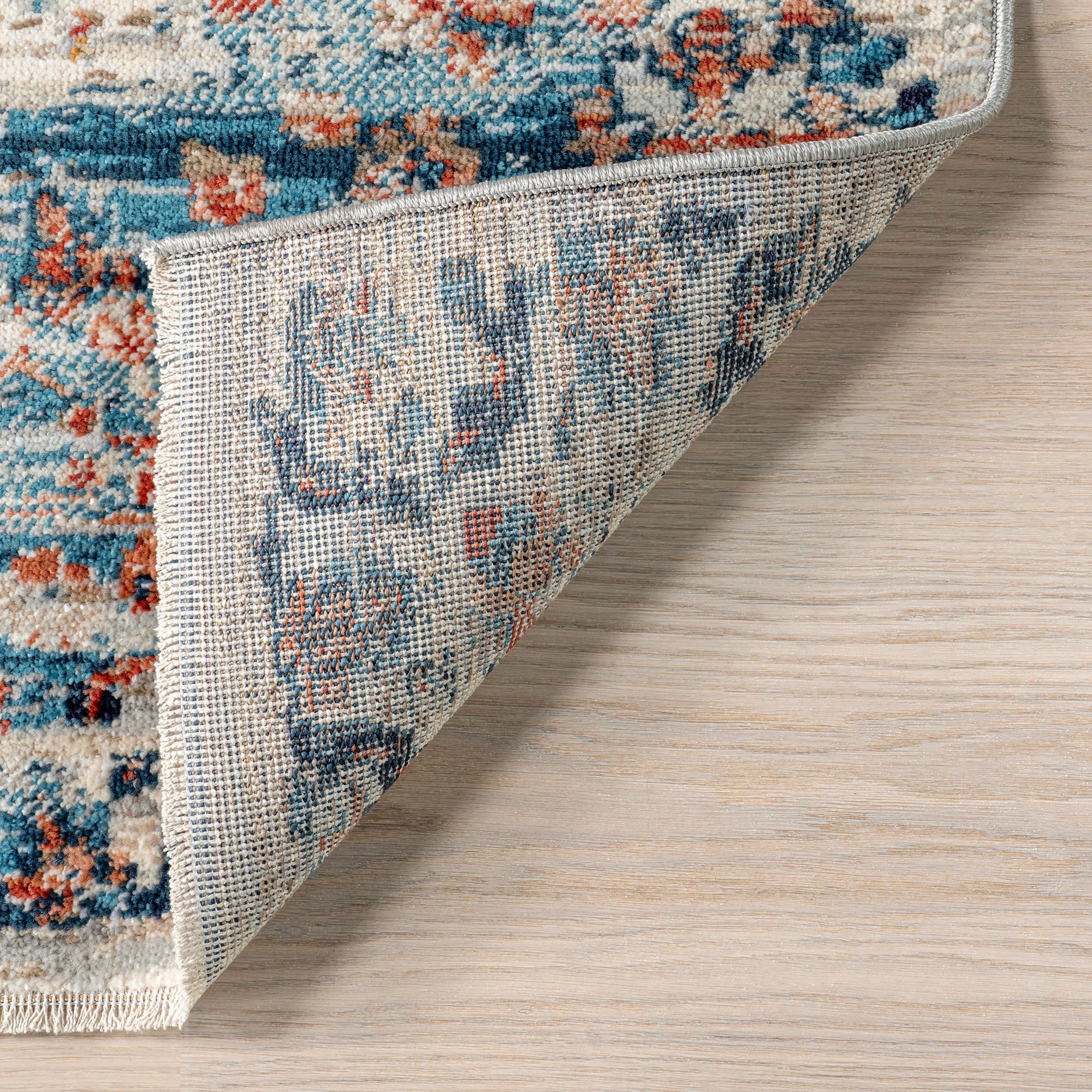 Dallas Vintage Medallion Rug | Rust - Image 6