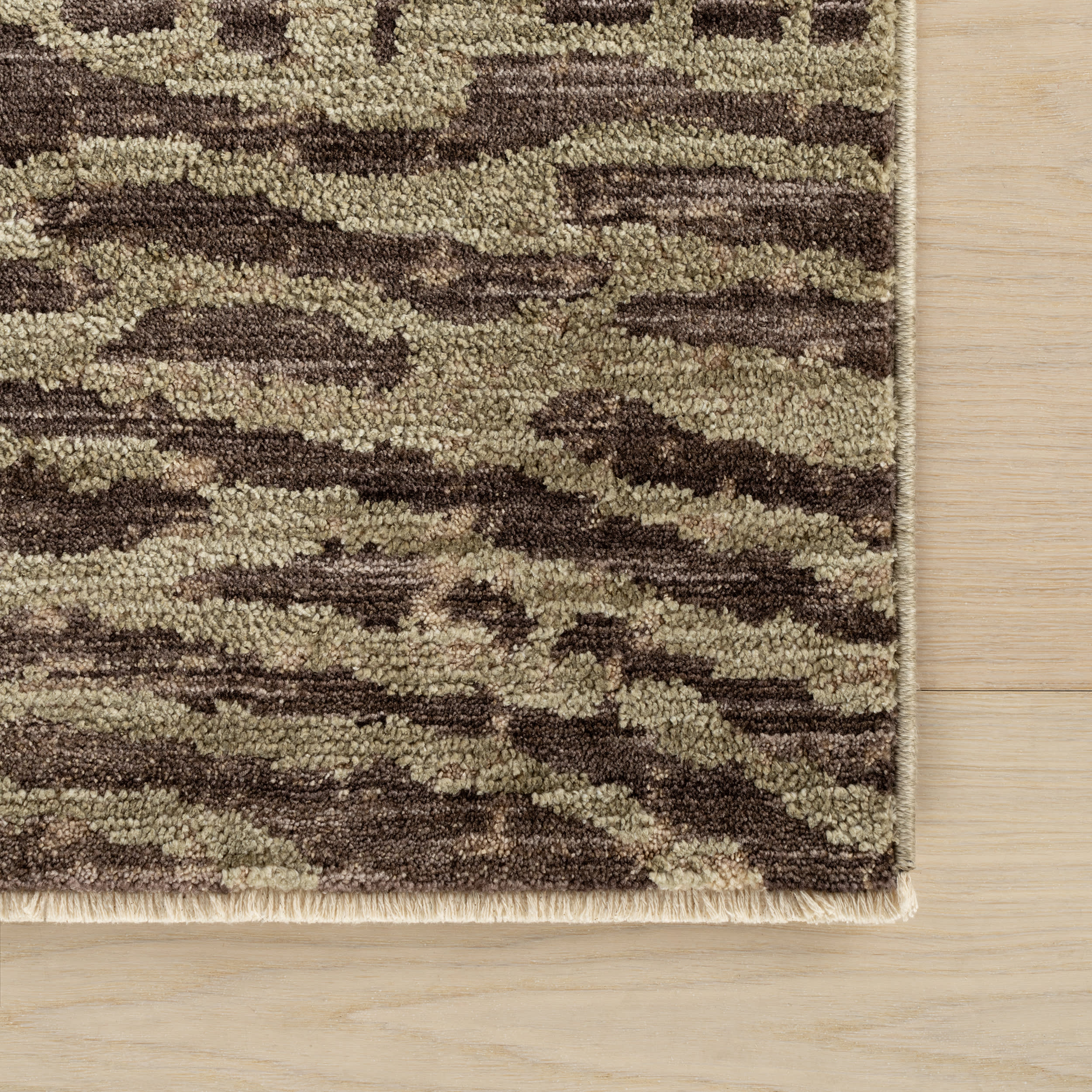 Dashline Modern Animal Print Rug | Green - Image 4