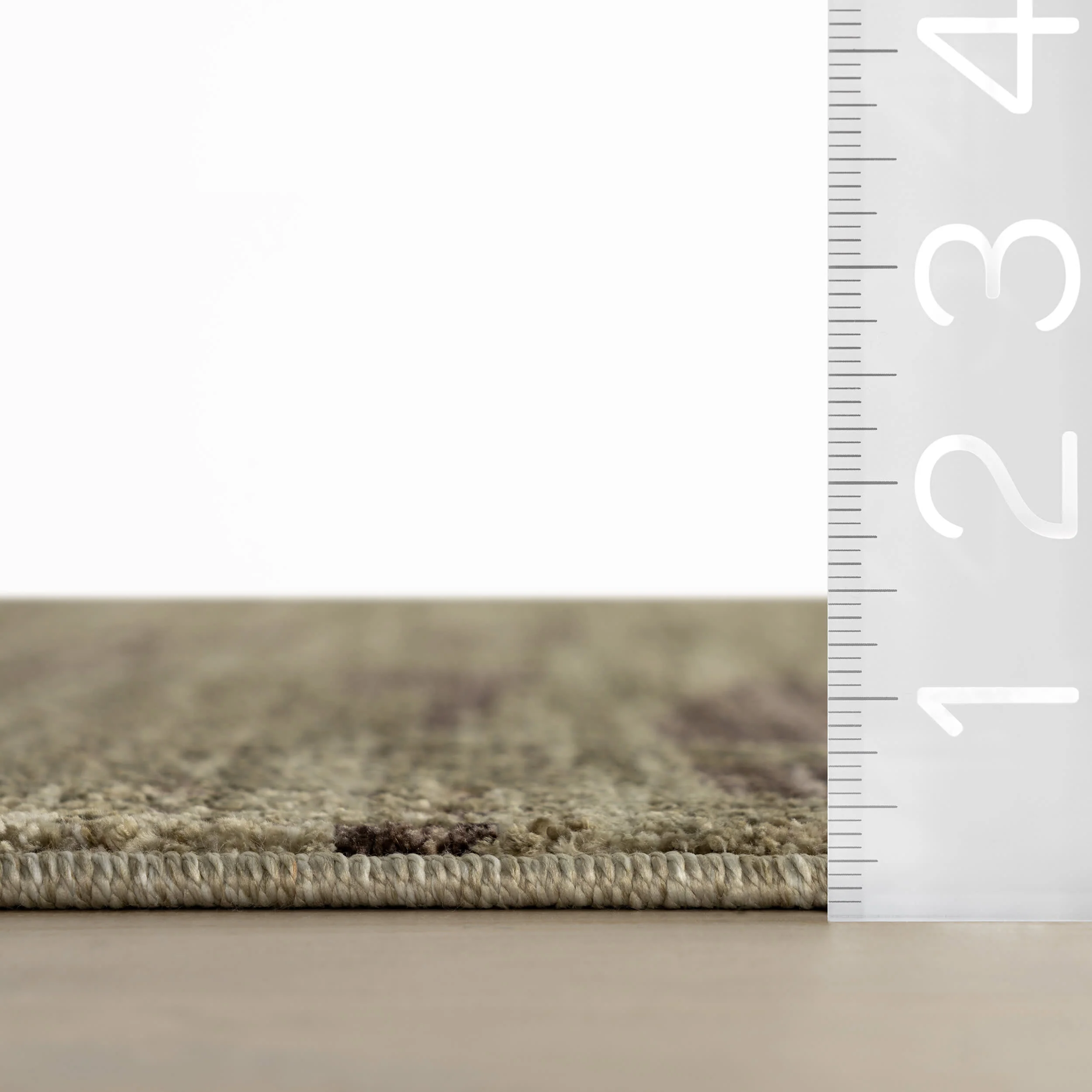 Dashline Modern Animal Print Rug | Green - Image 6