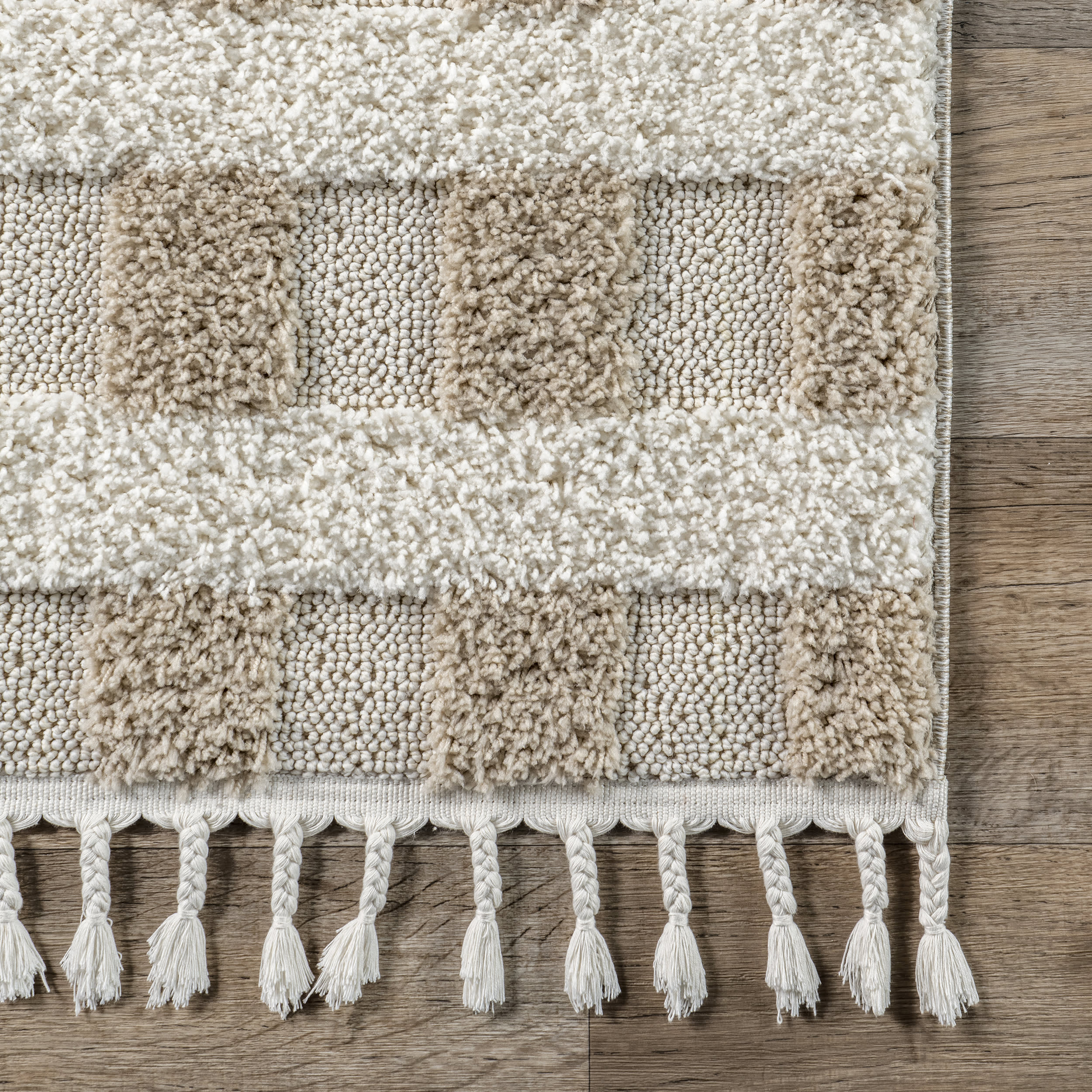 Dasia Broken Stripes Rug | Ivory - Image 3
