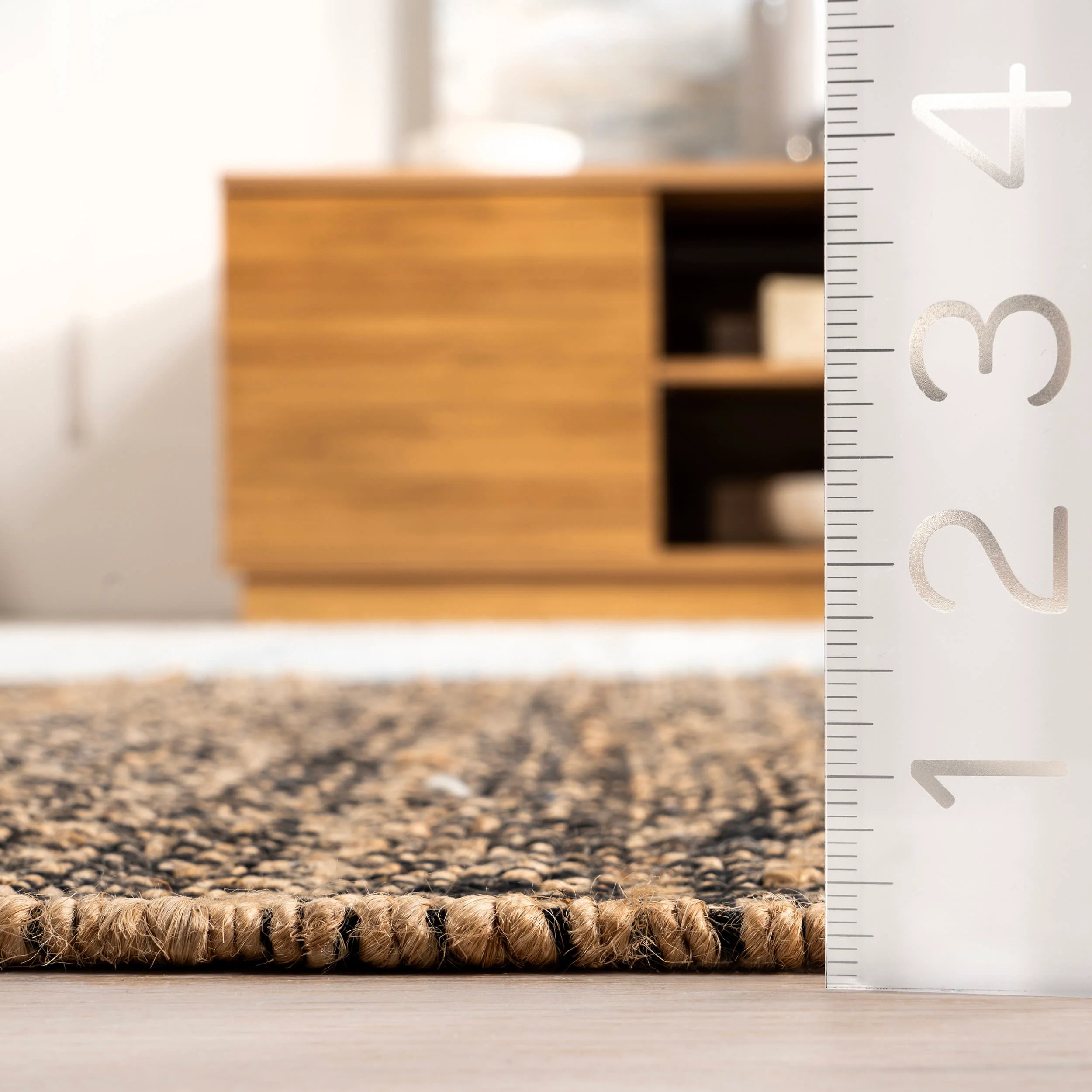 Deirdre Geometric Tonal Rug | Ivory - Image 5