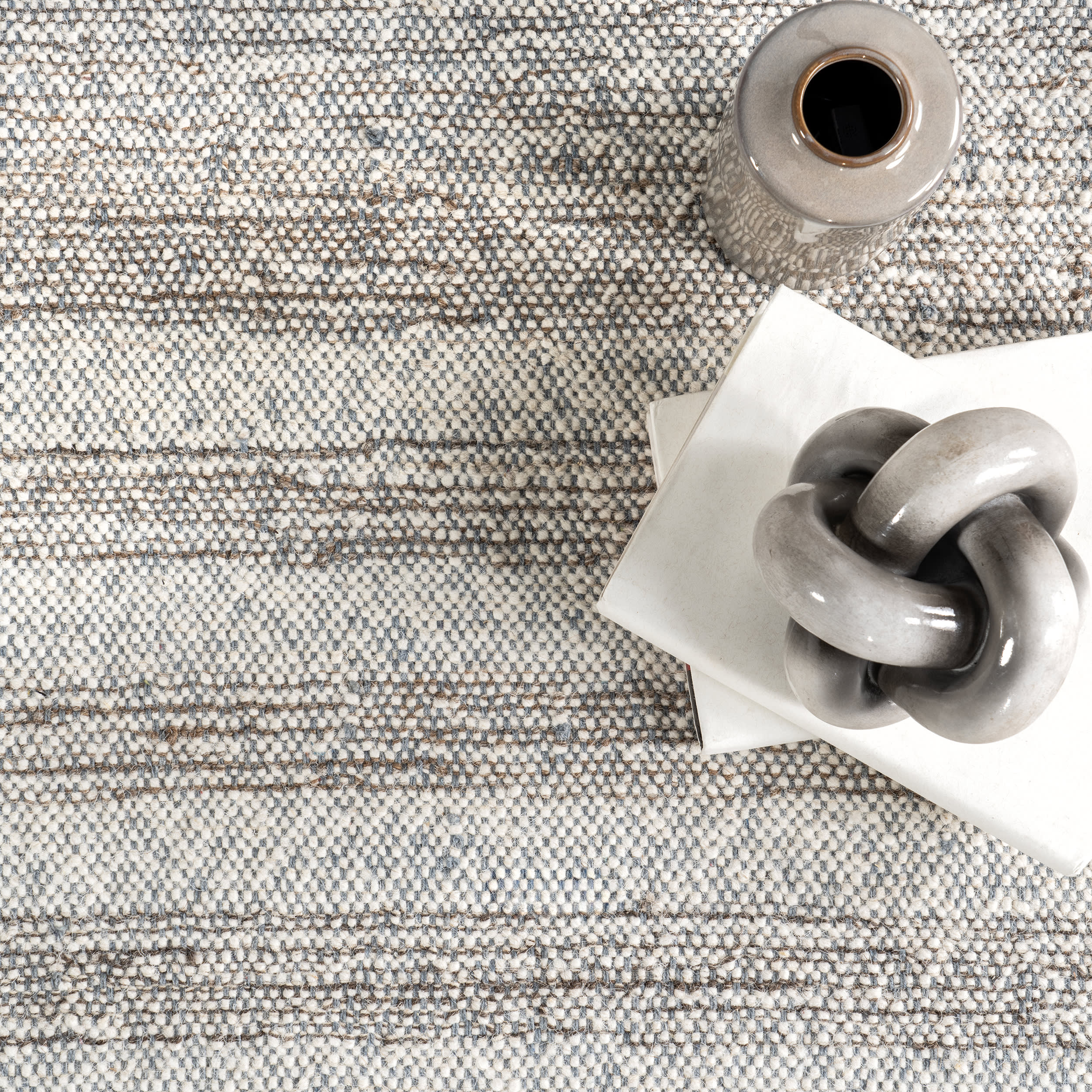 Deirdre Geometric Tonal Rug | Ivory - Image 7