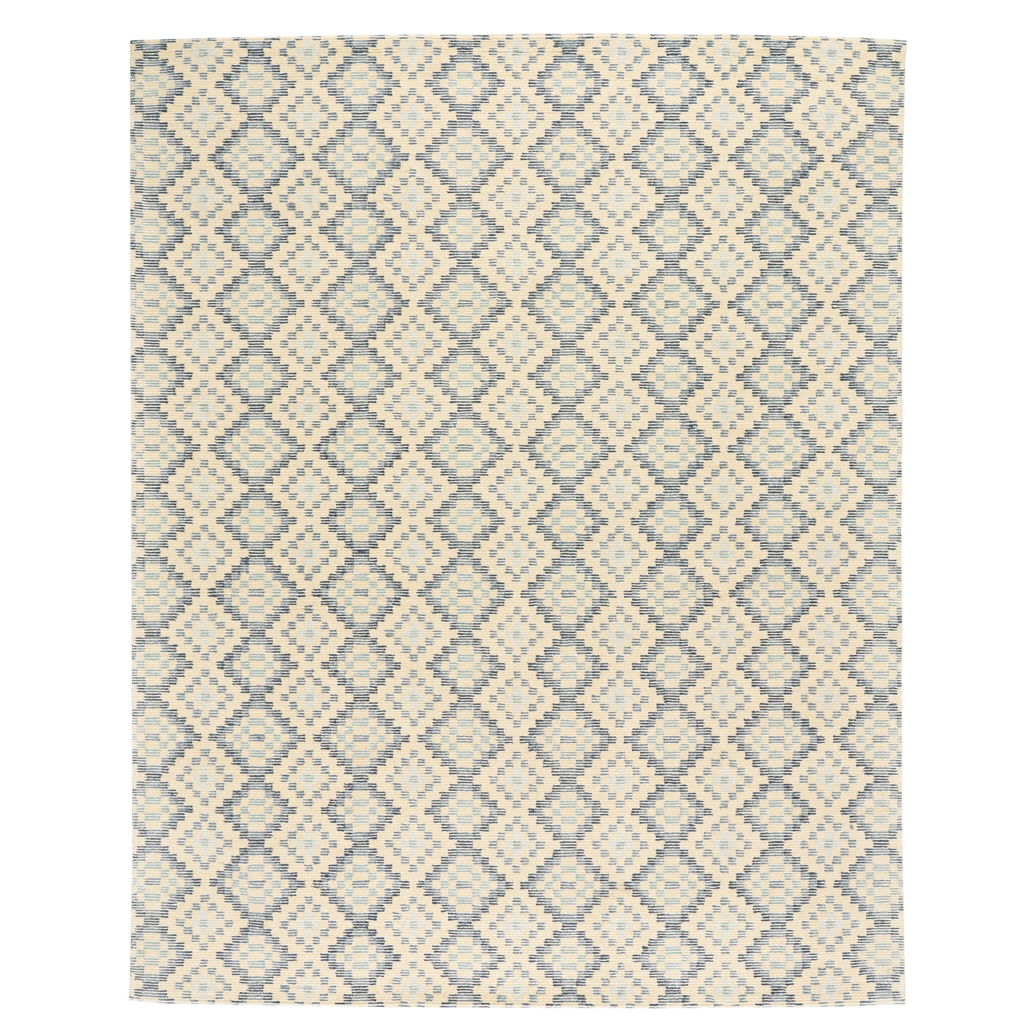 Diamond Cove Hand Tufted Wool Rug | Blue - Image 2