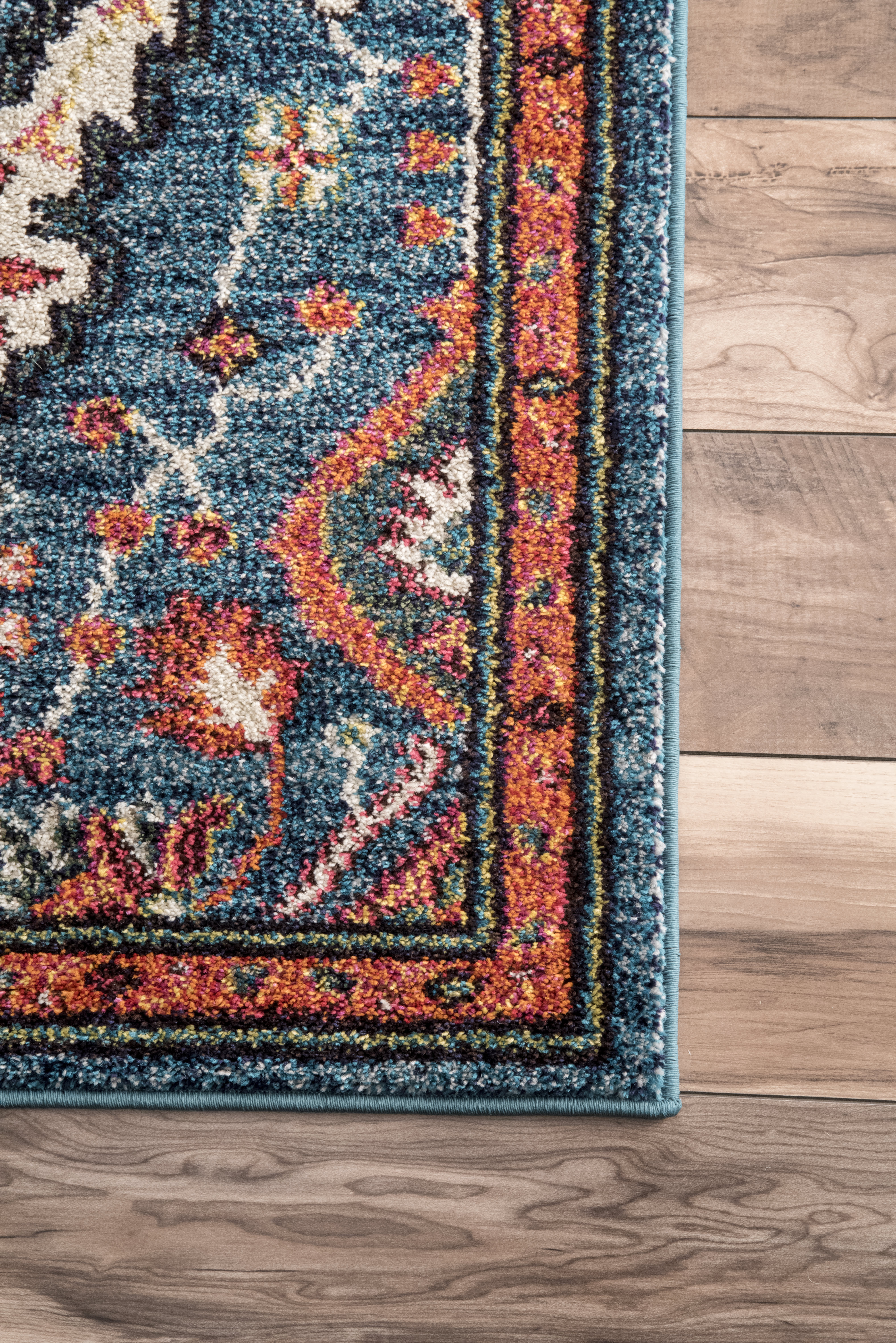 Diamond Drops Rug | Multicolor - Image 2