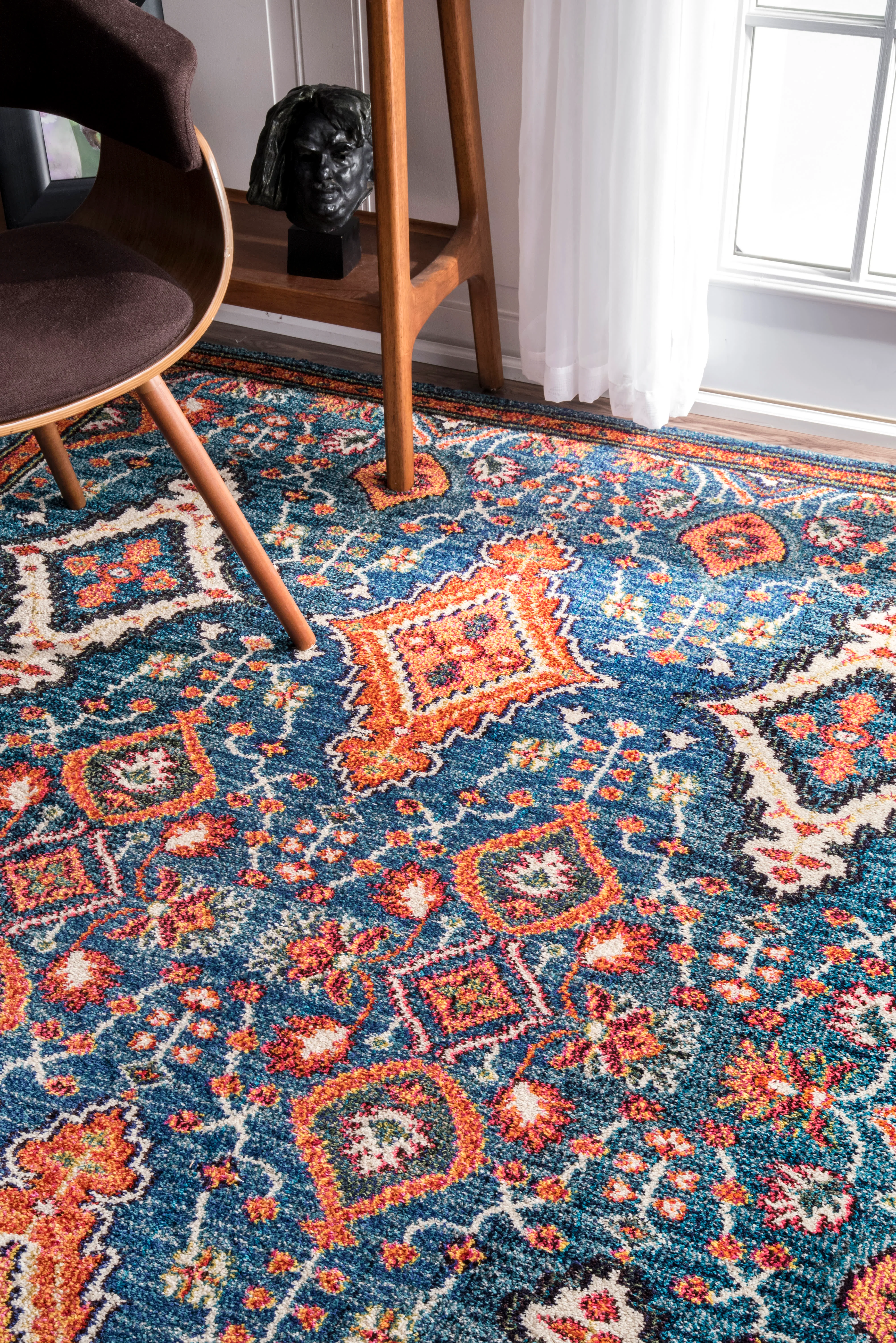 Diamond Drops Rug | Multicolor - Image 3