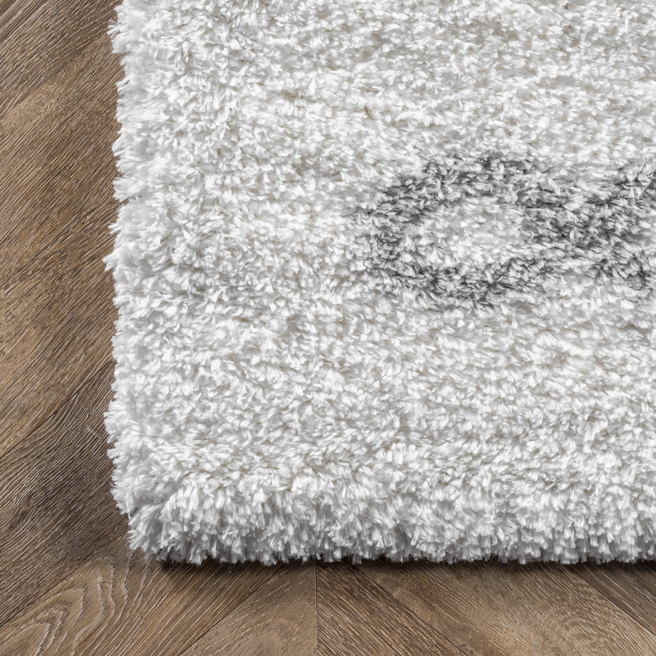 Diamond Loop Rug | Grey - Image 3