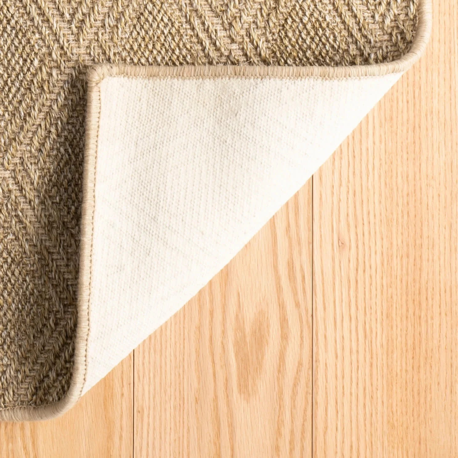 Diamond Woven Sisal Rug | Natural - Image 3