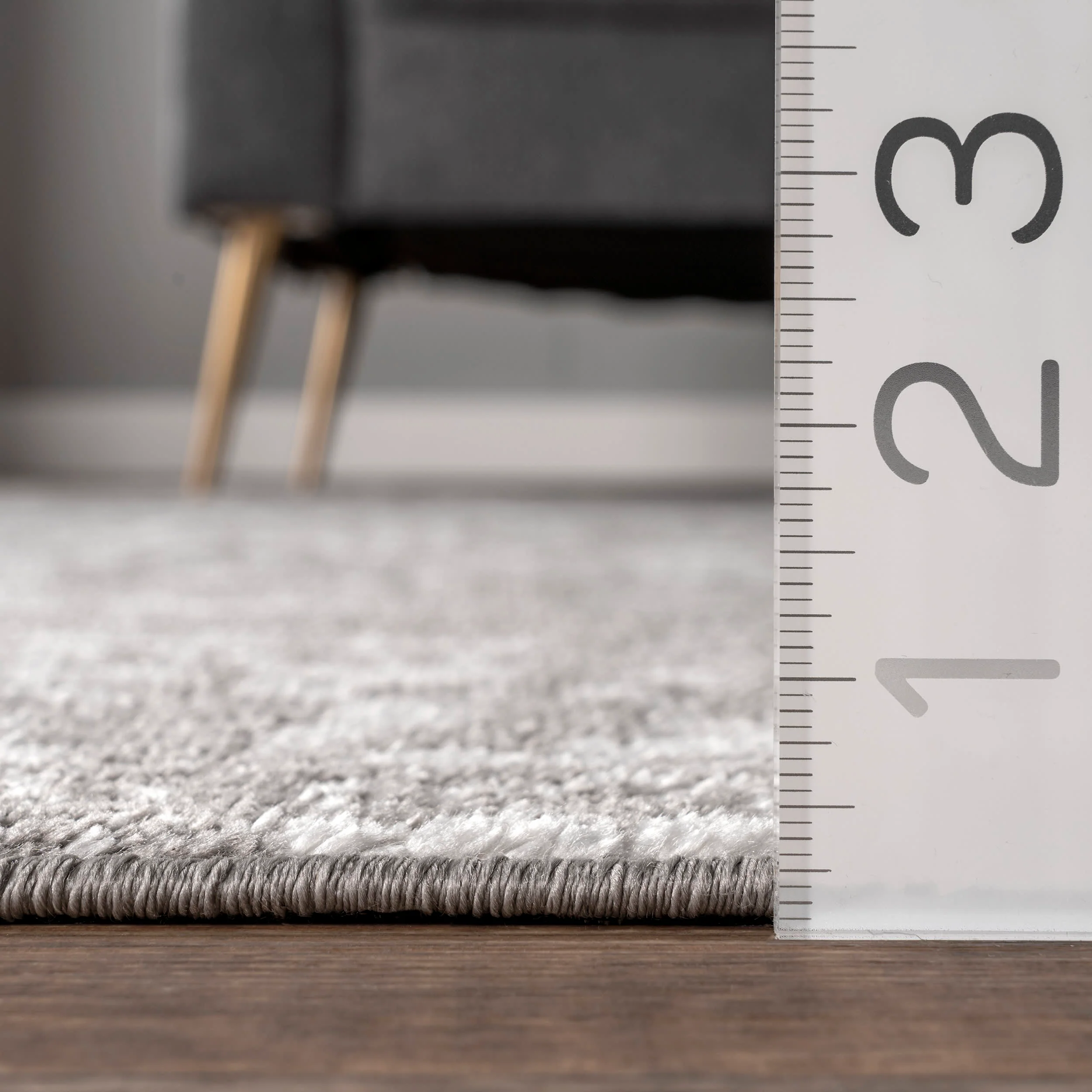 Diana Jewel Medallion Rug | Light Grey - Image 5