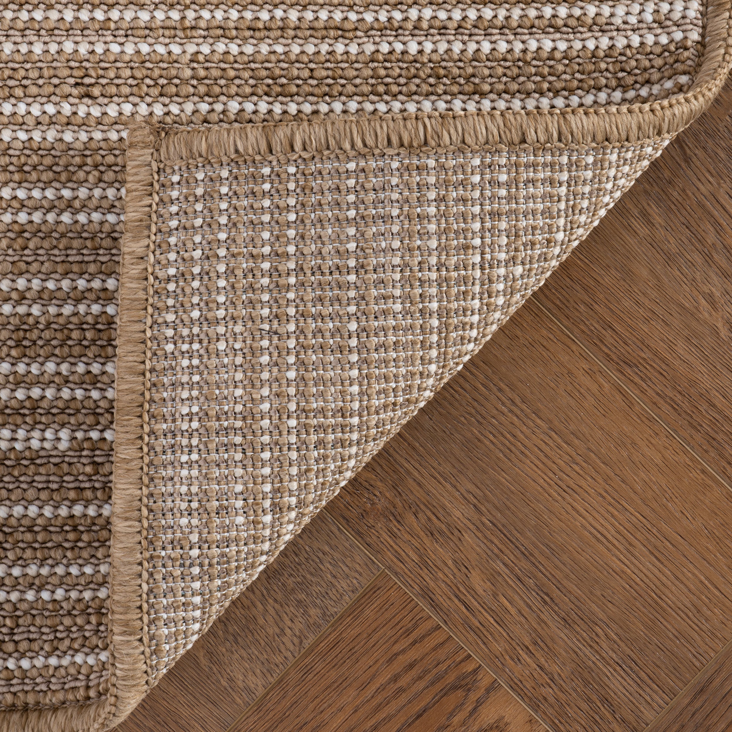 Dilara Transitional Abstract Indoor/Outdoor Rug | Natural Ivory - Image 6