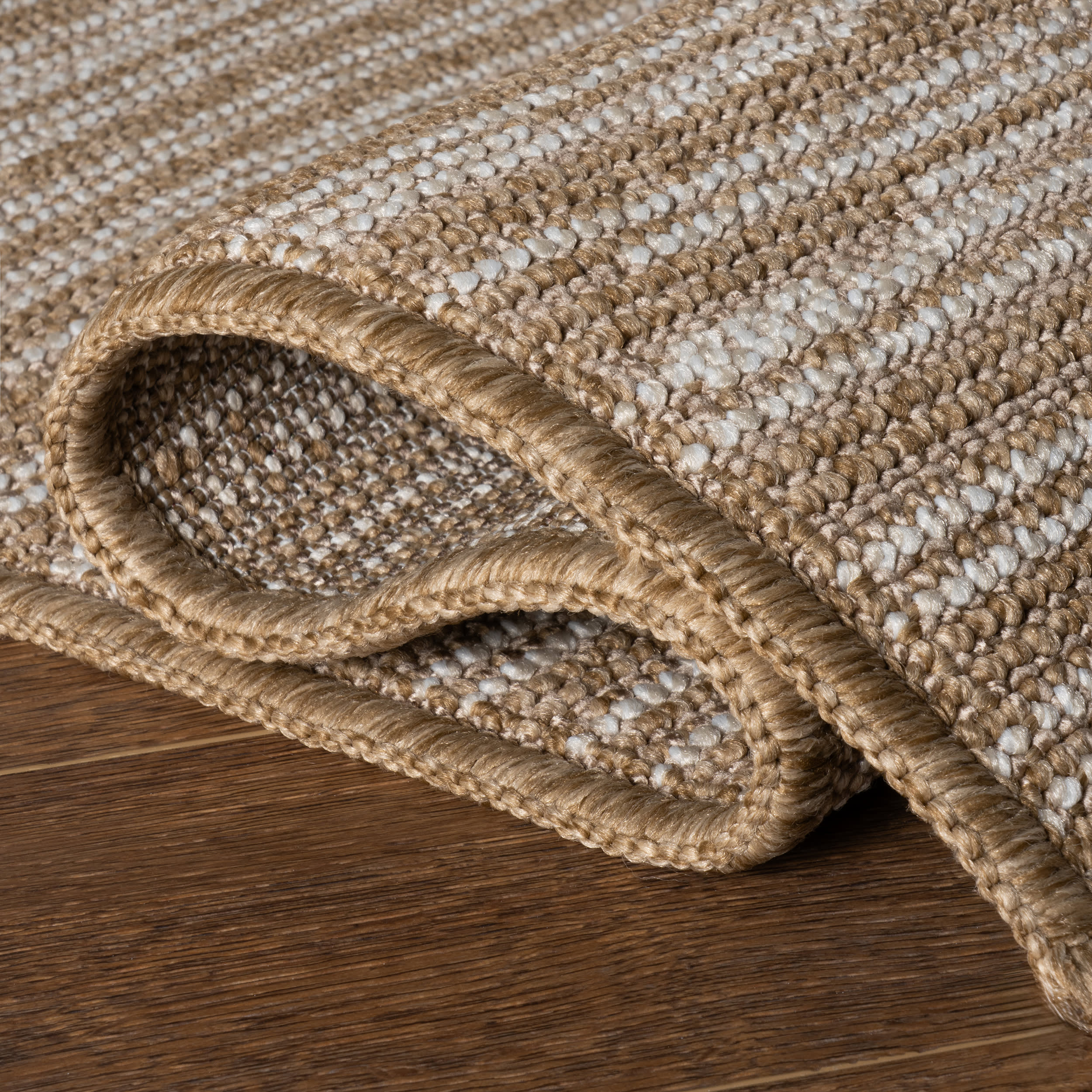 Dilara Transitional Abstract Indoor/Outdoor Rug | Natural Ivory - Image 7
