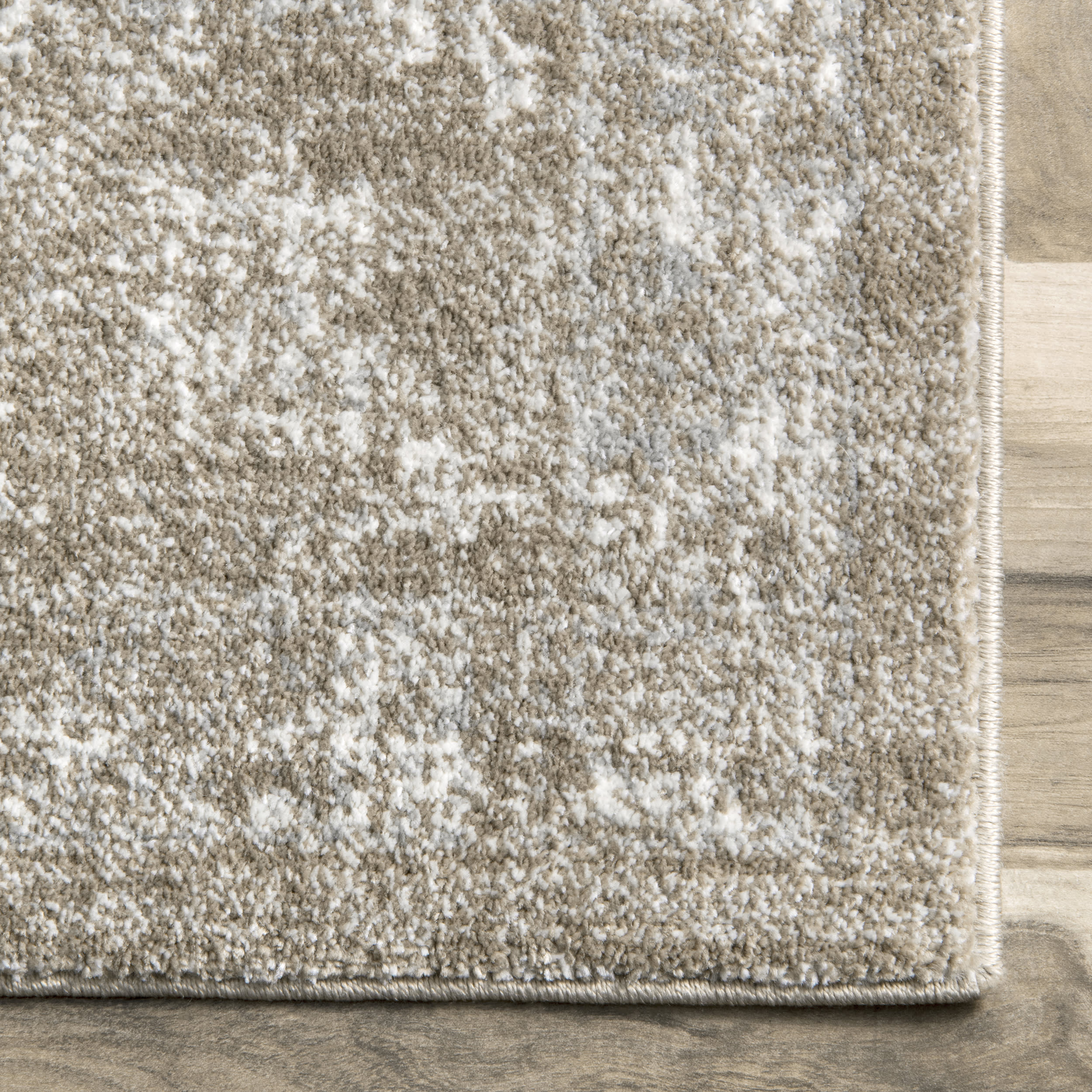 Distressed Persian Rug | Brown - Image 3