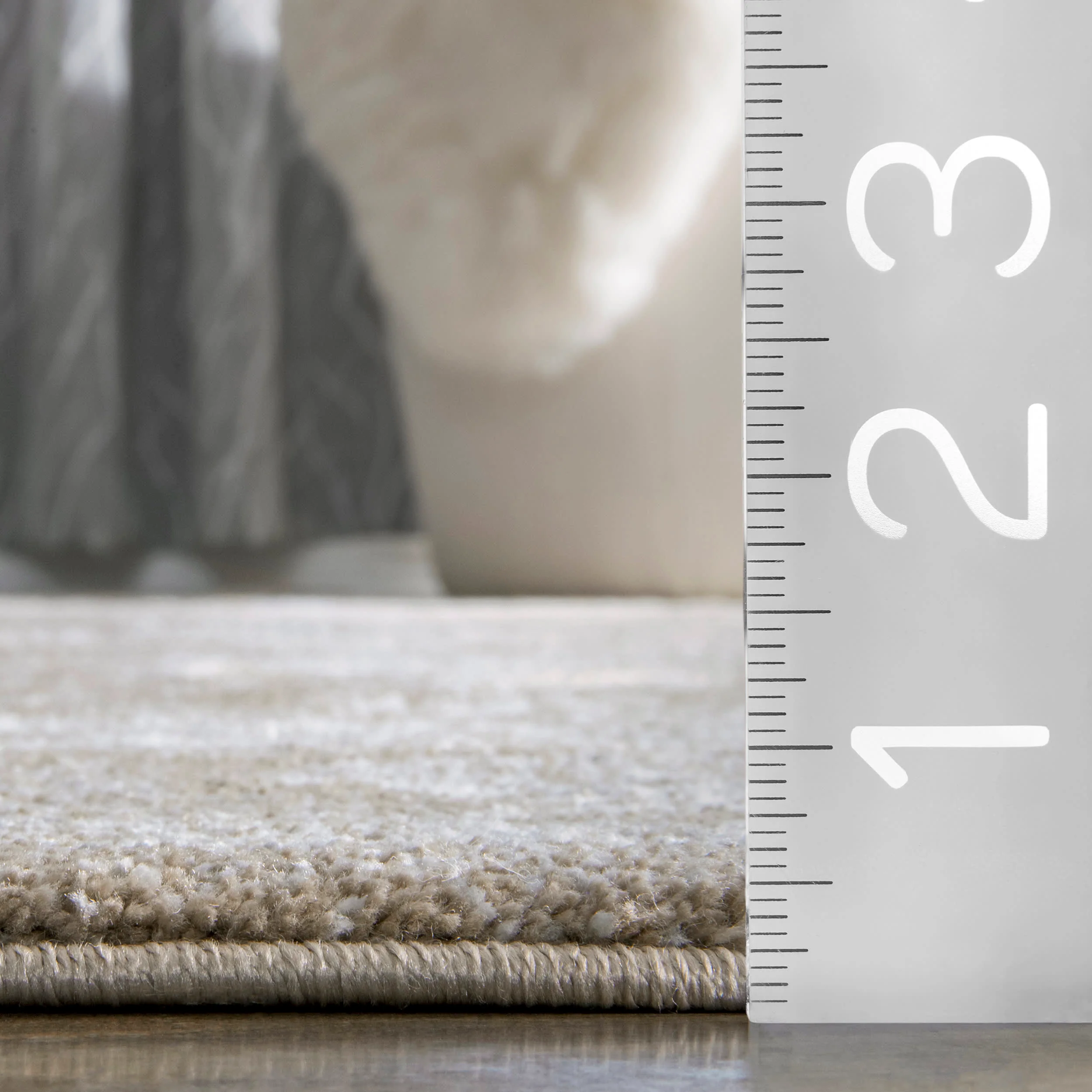 Distressed Persian Rug | Brown - Image 5