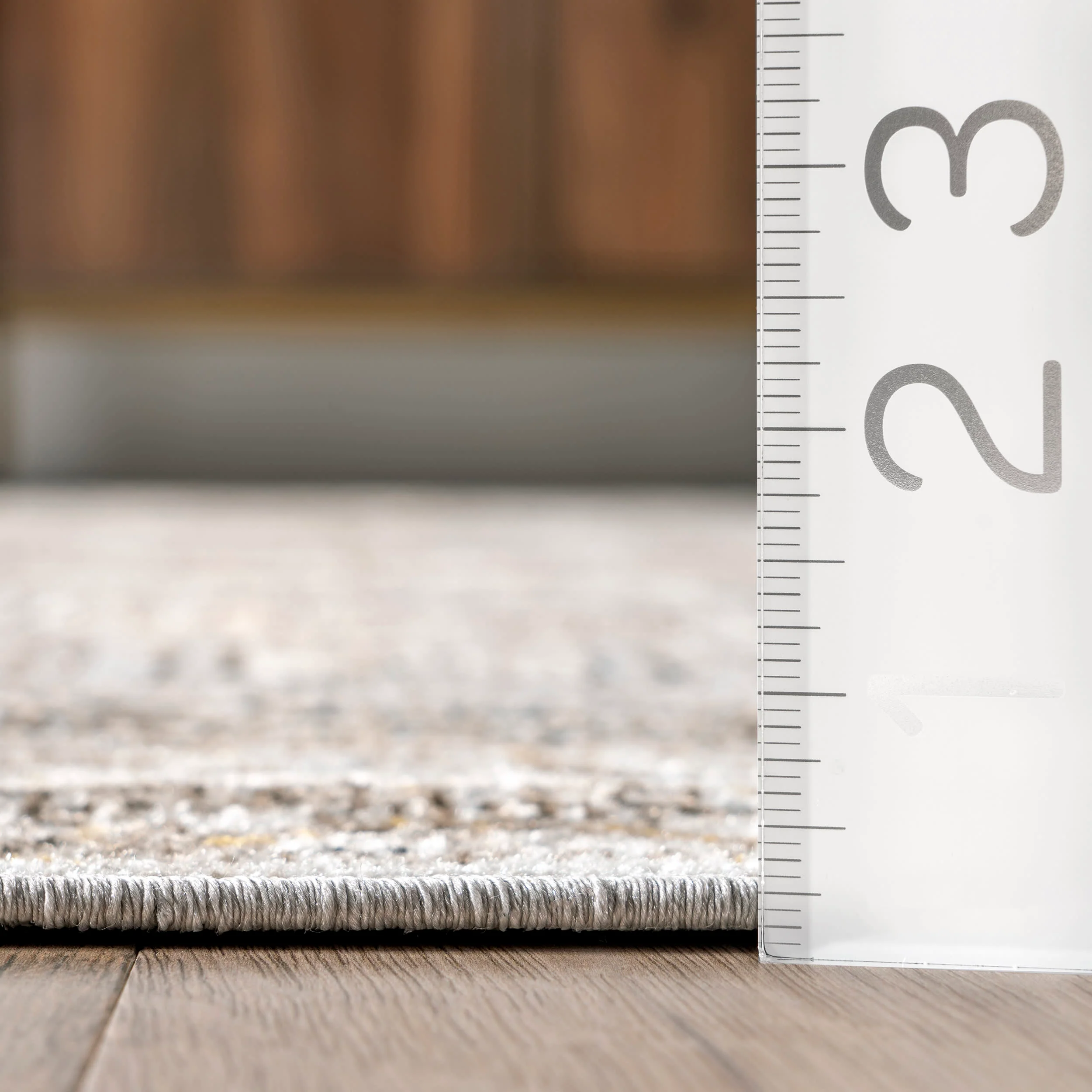 Dolly Washable Vintage Rug | Beige - Image 5