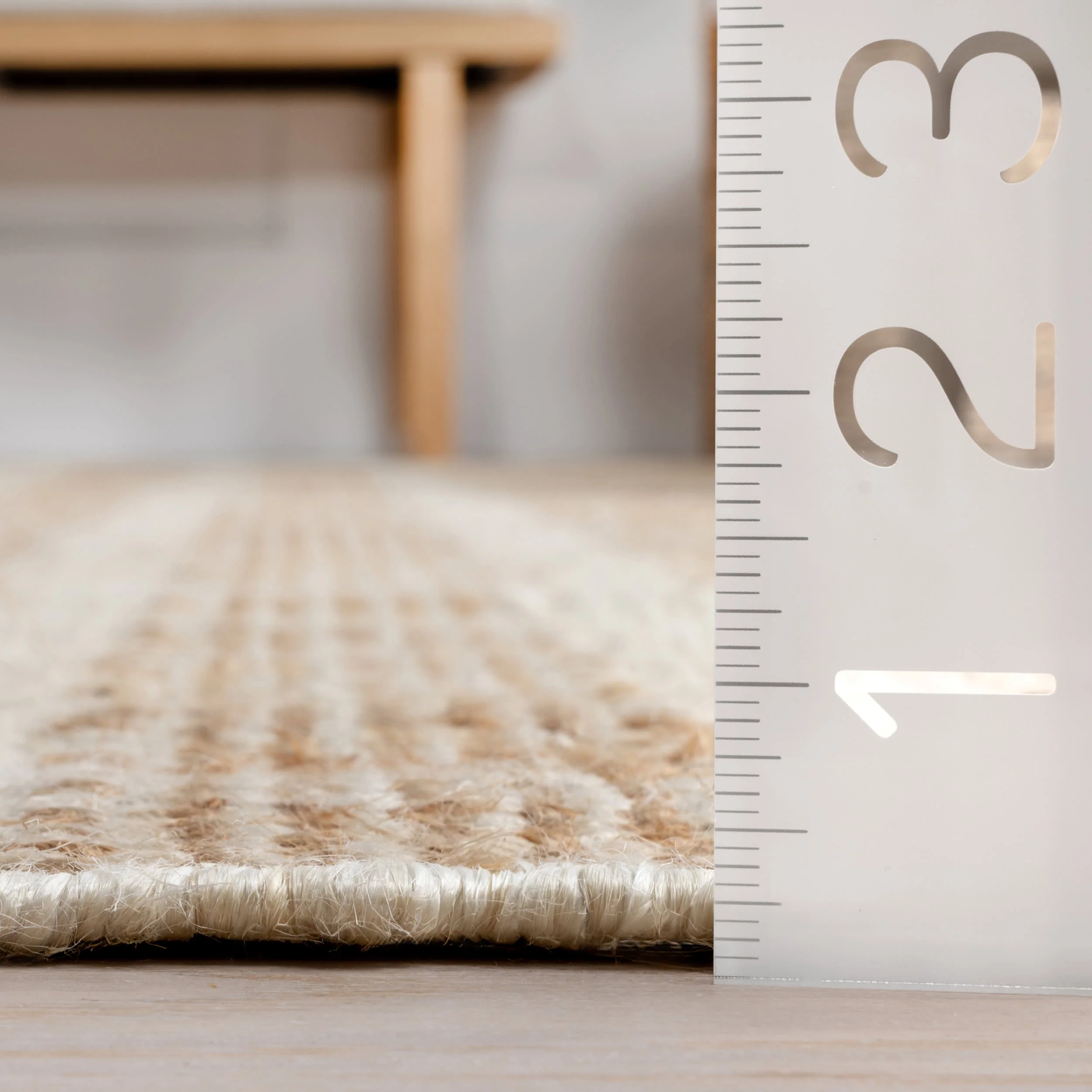 Dora Striped Jute Rug | Natural - Image 5