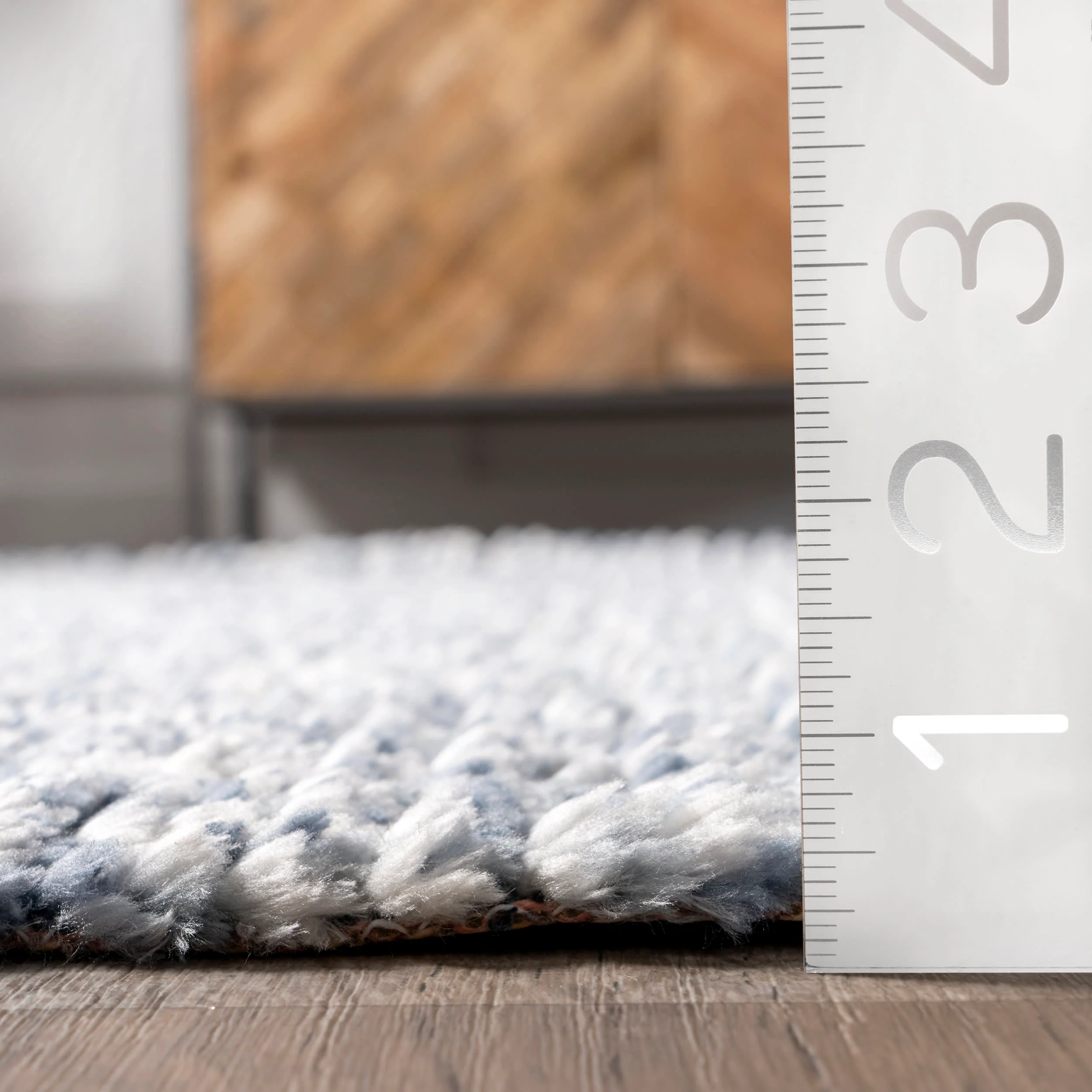 Dorina Soft Speckled Rug | Blue - Image 5