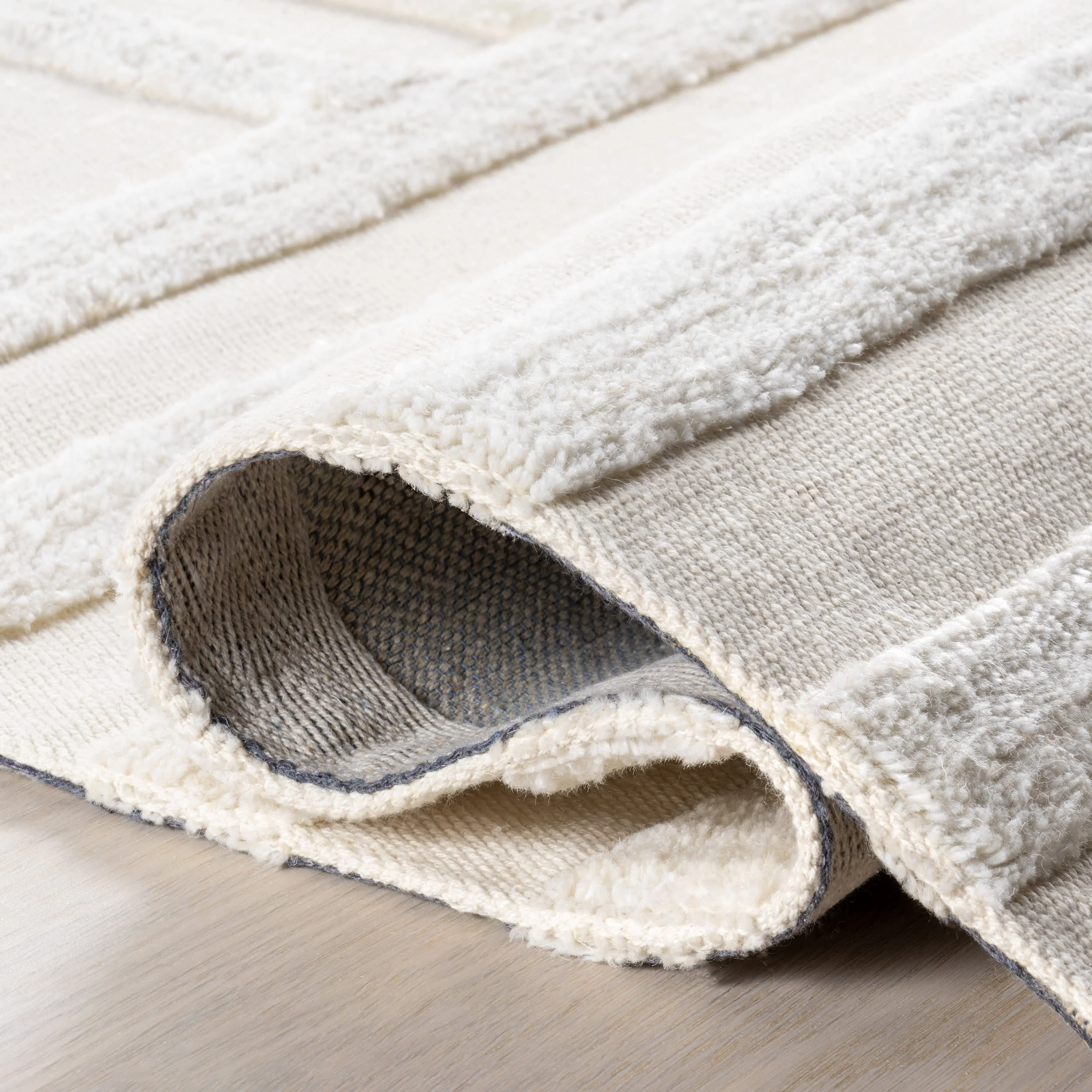 Downtown Textured Rug | Ivory - Image 8