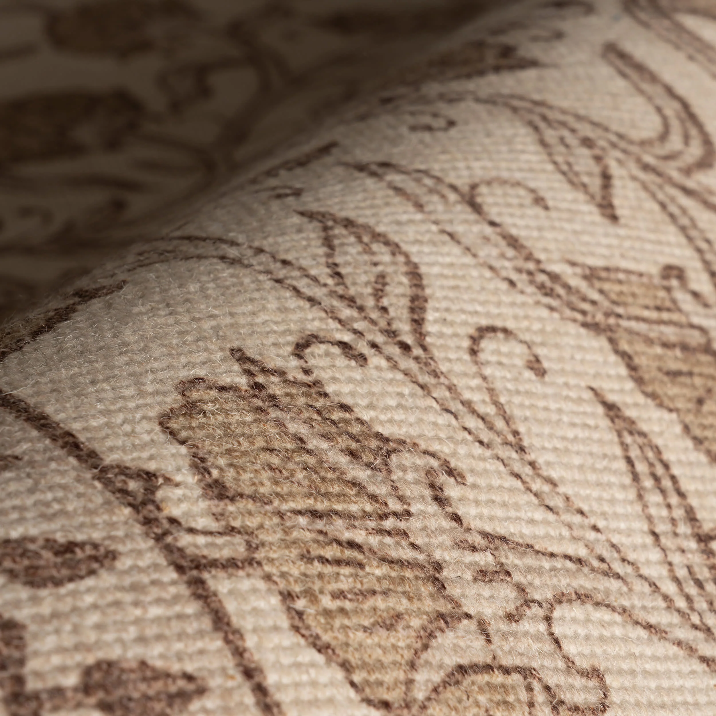Dravee Transitional Floral and Paisley Rug | Sand - Image 3