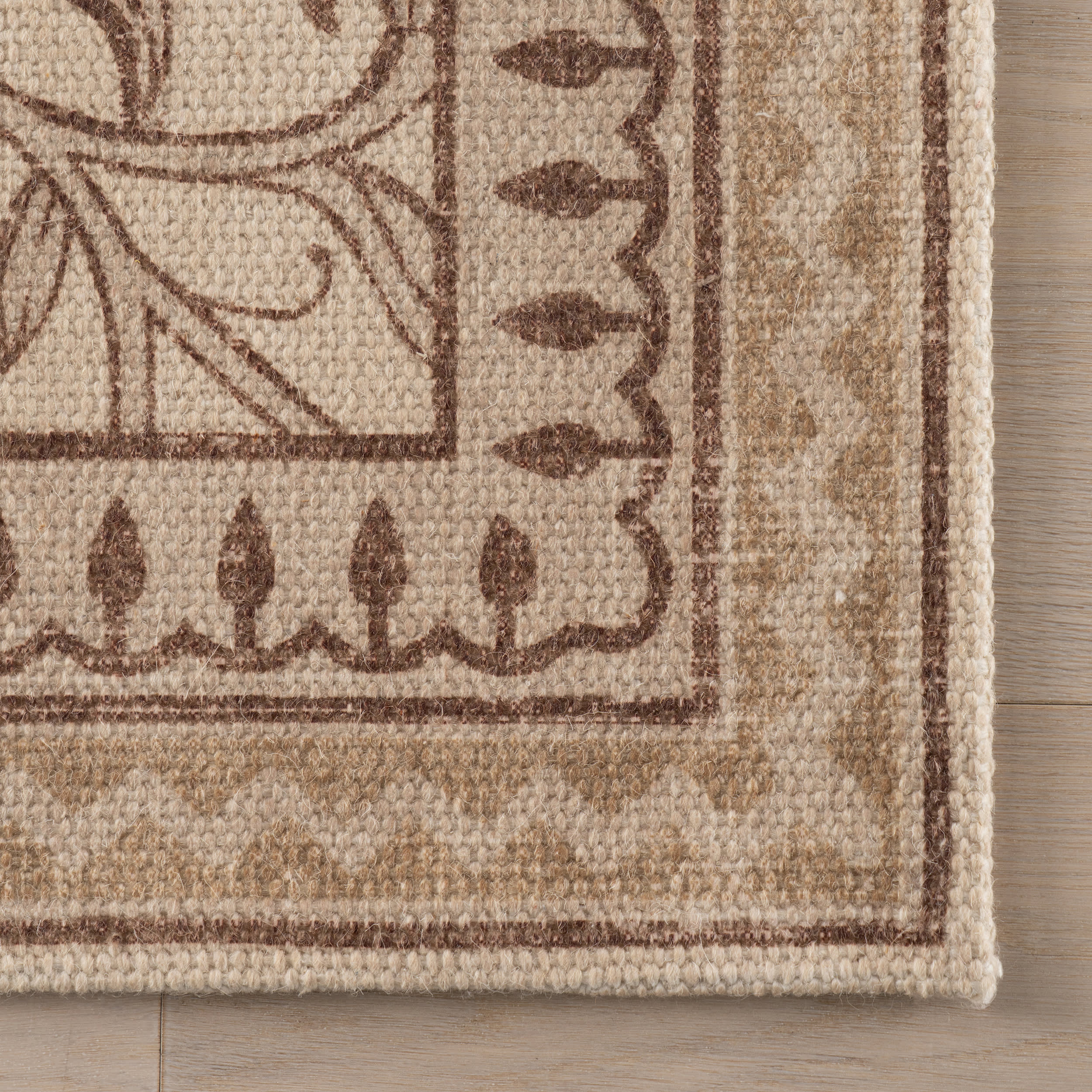 Dravee Transitional Floral and Paisley Rug | Sand - Image 4