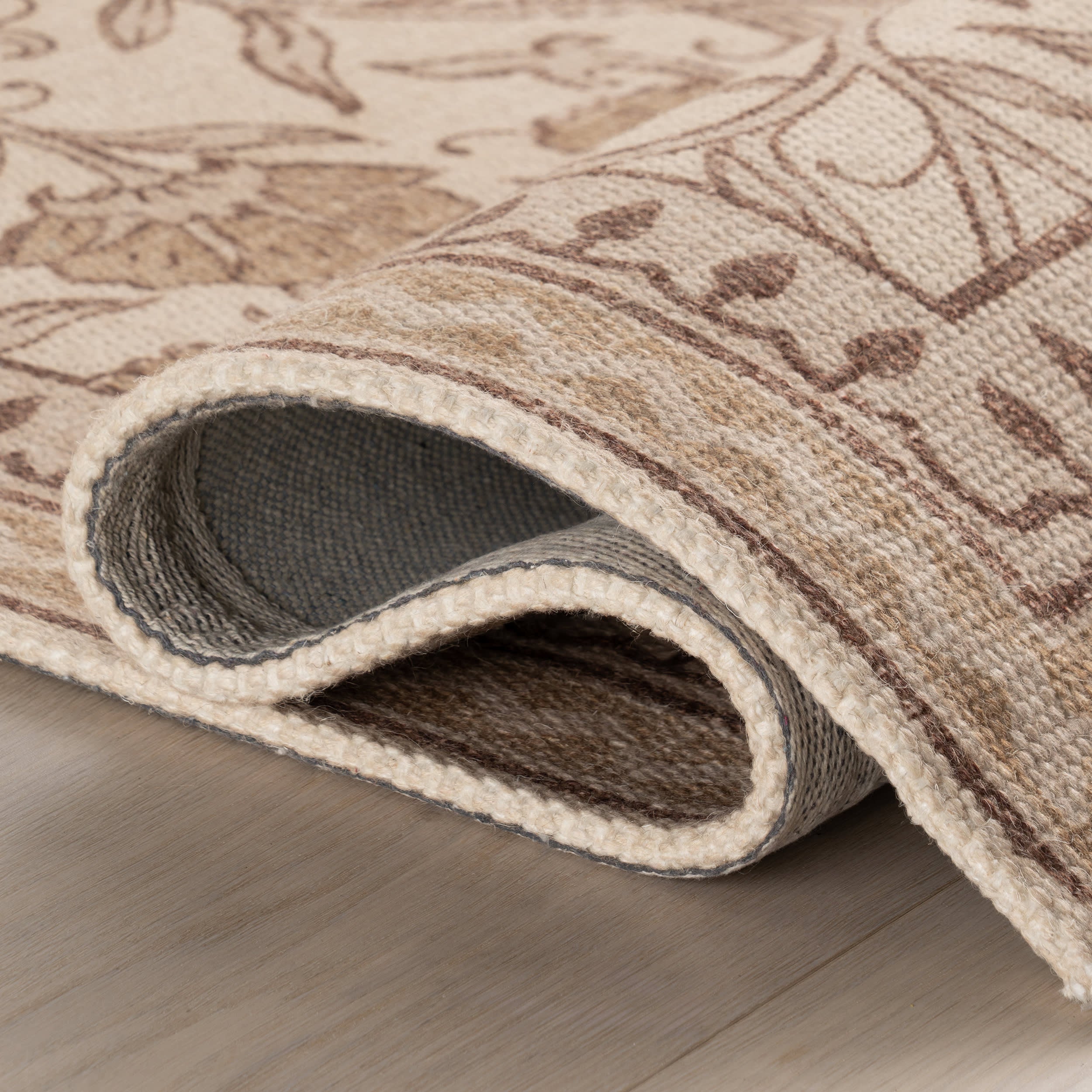 Dravee Transitional Floral and Paisley Rug | Sand - Image 7