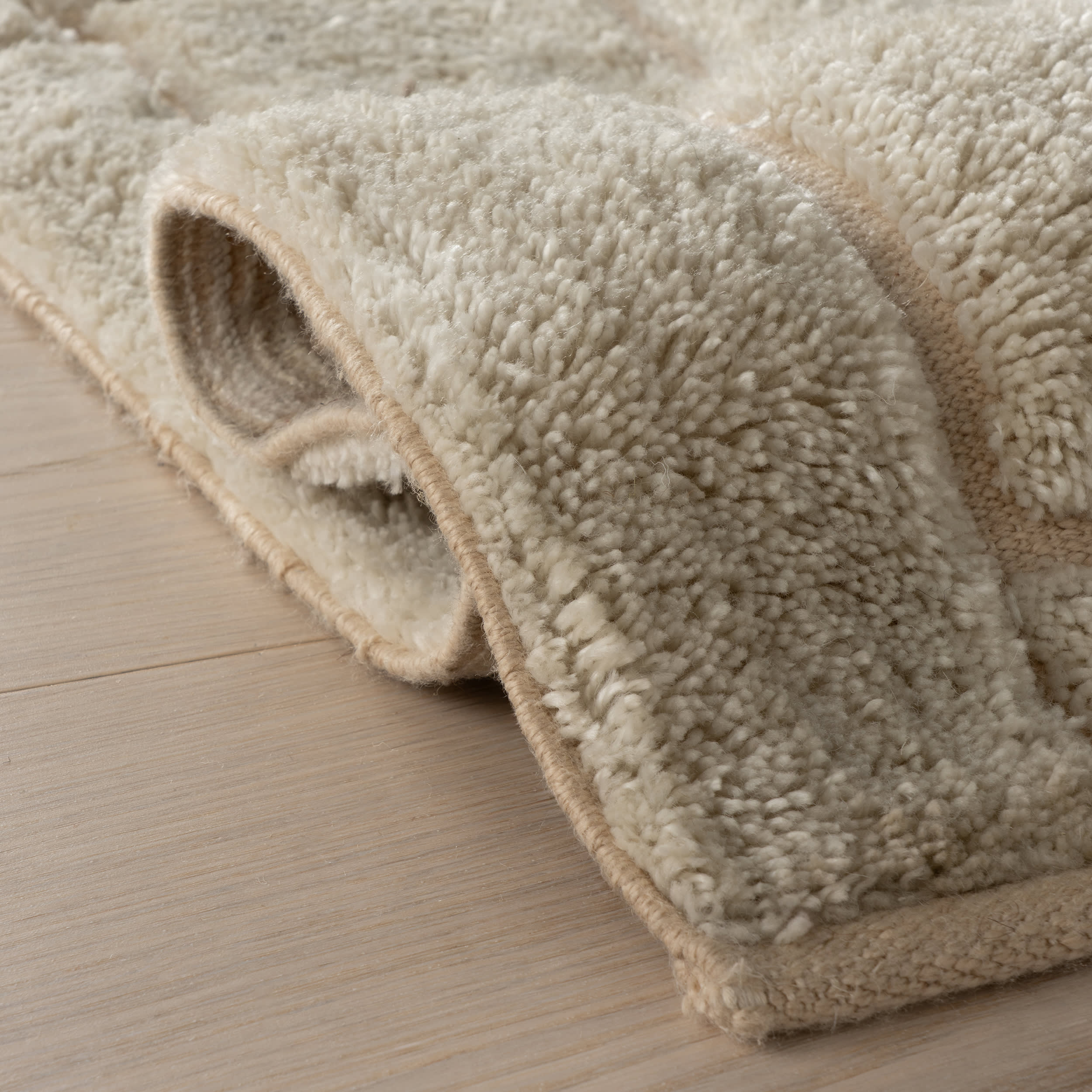 Drela Abstract Bohemian Rug | Ivory - Image 2