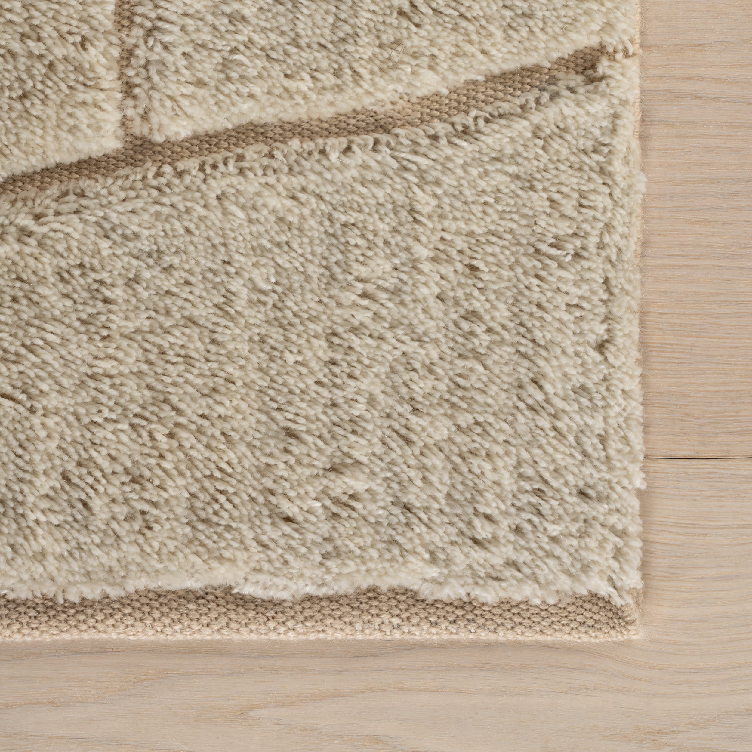 Drela Abstract Bohemian Rug | Ivory - Image 5