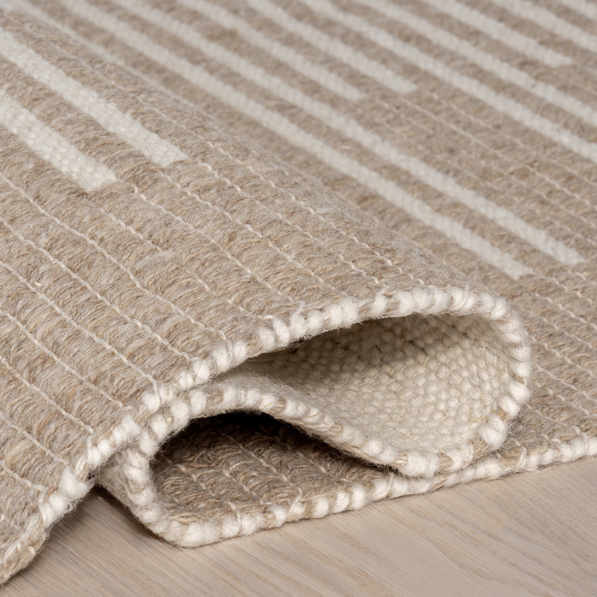 Drift Reversible Wool Rug | Natural - Image 11