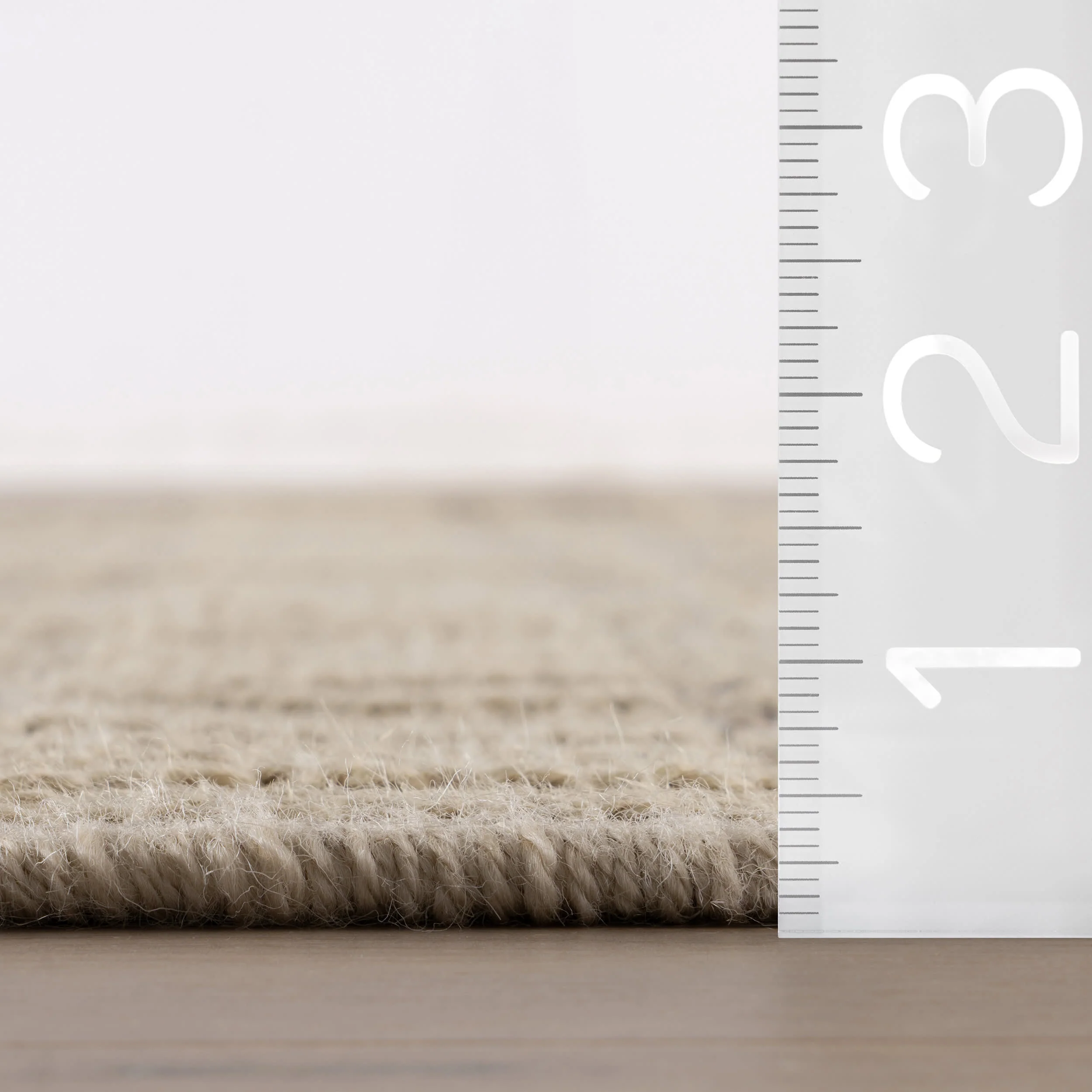 Duna Modern Plaid Rug | Tan - Image 5