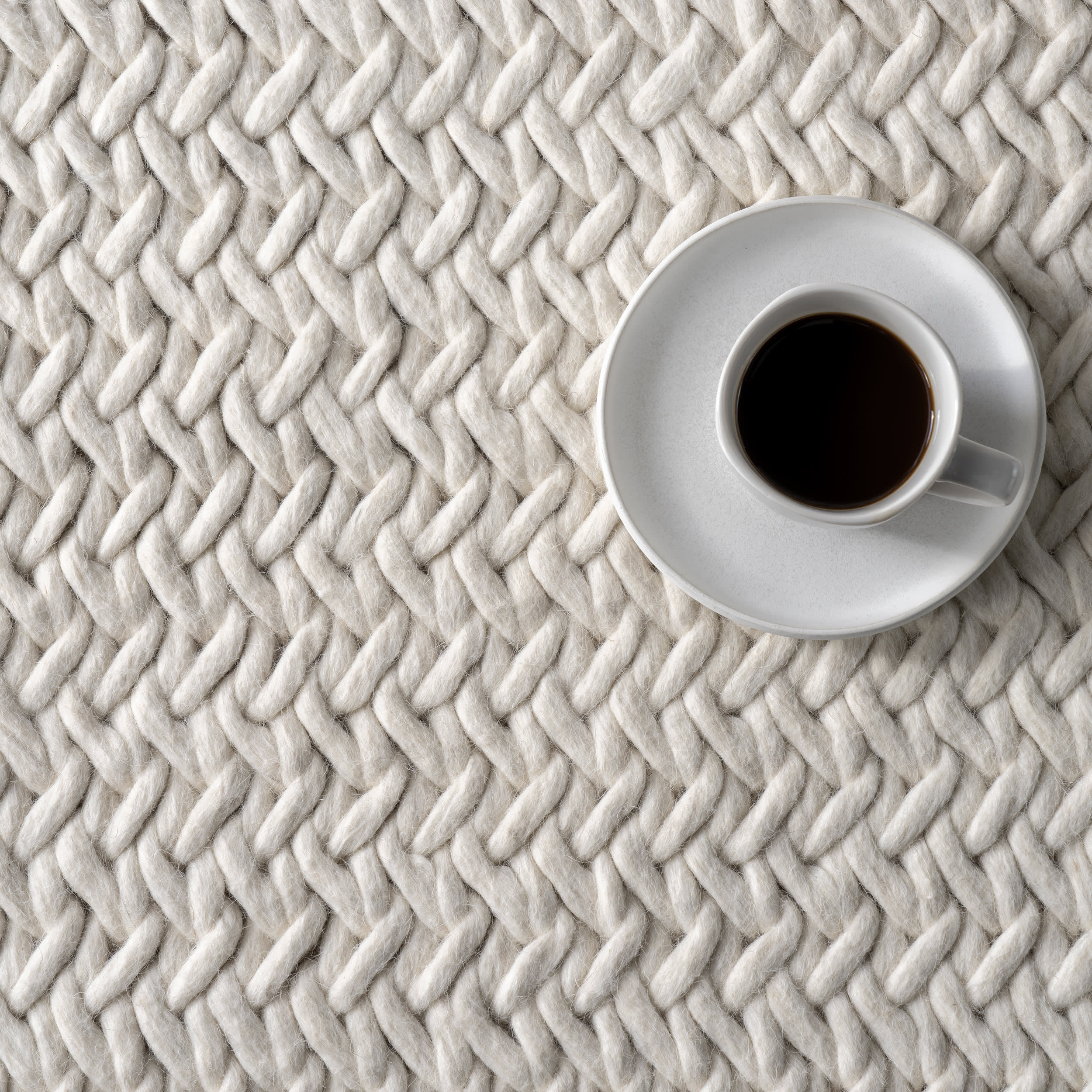 Dune Wool Rug | Ivory - Image 7