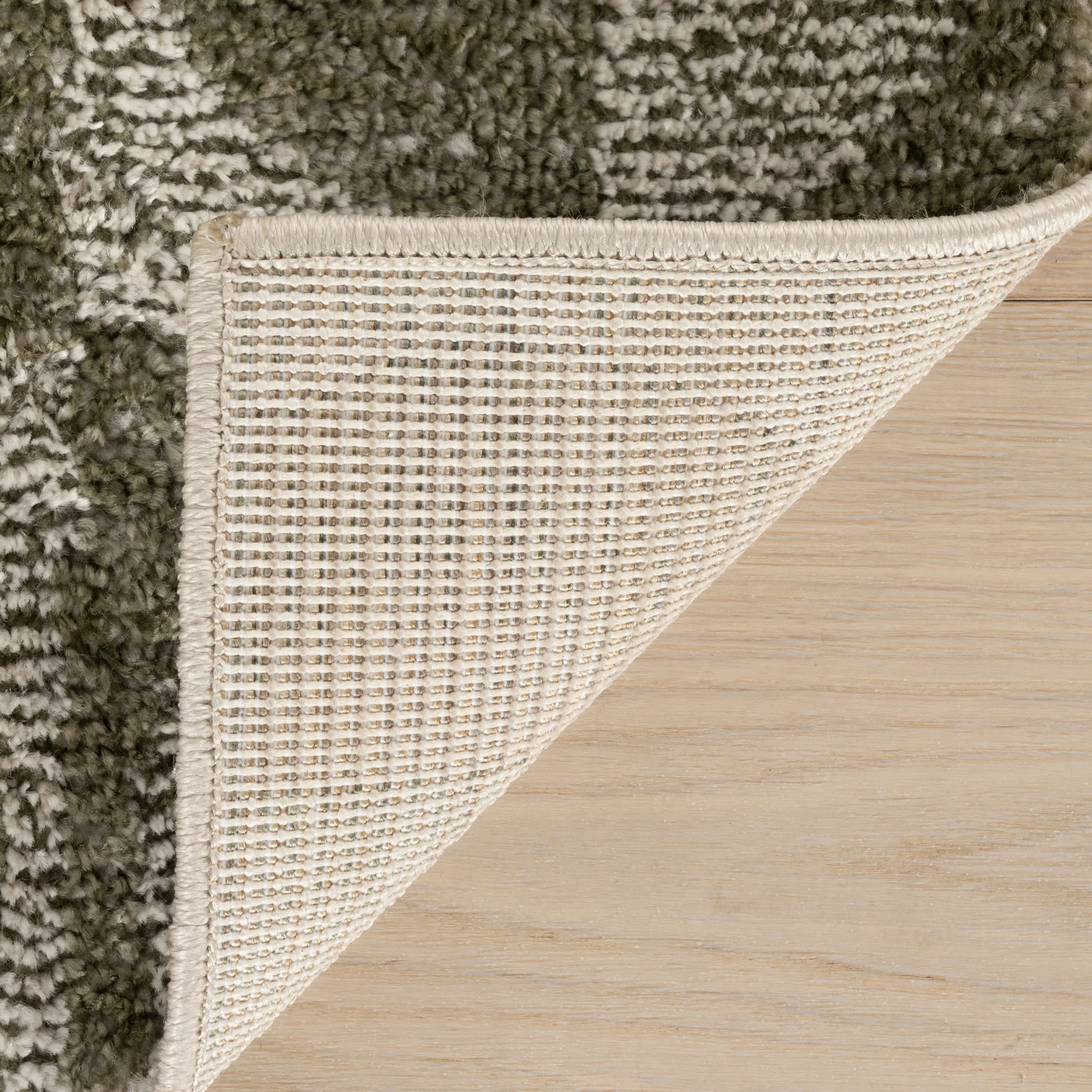 Duneclipse Mid Century Geometric Rug | Green - Image 8