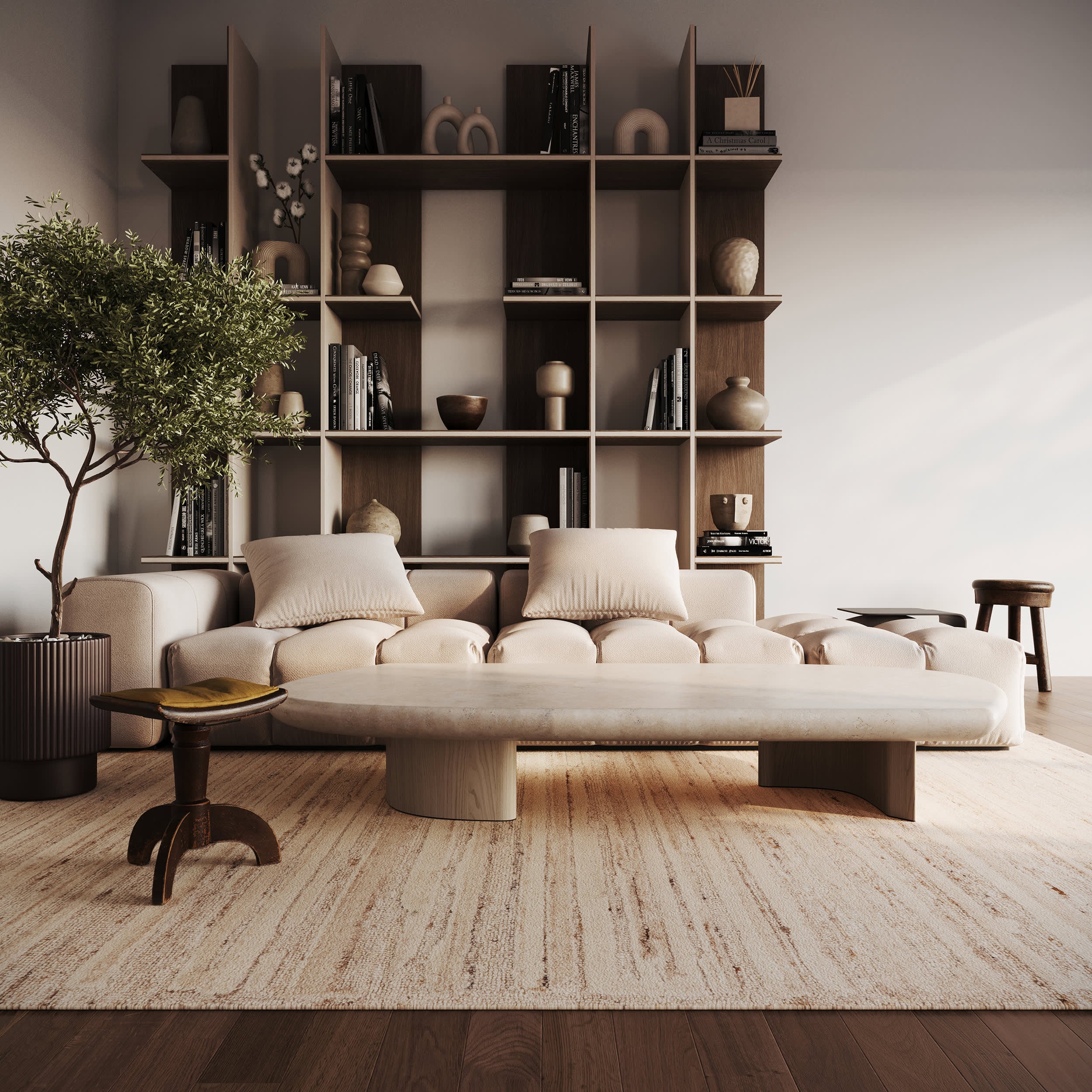 Dunecrest Wool Rug | Tan - Image 2