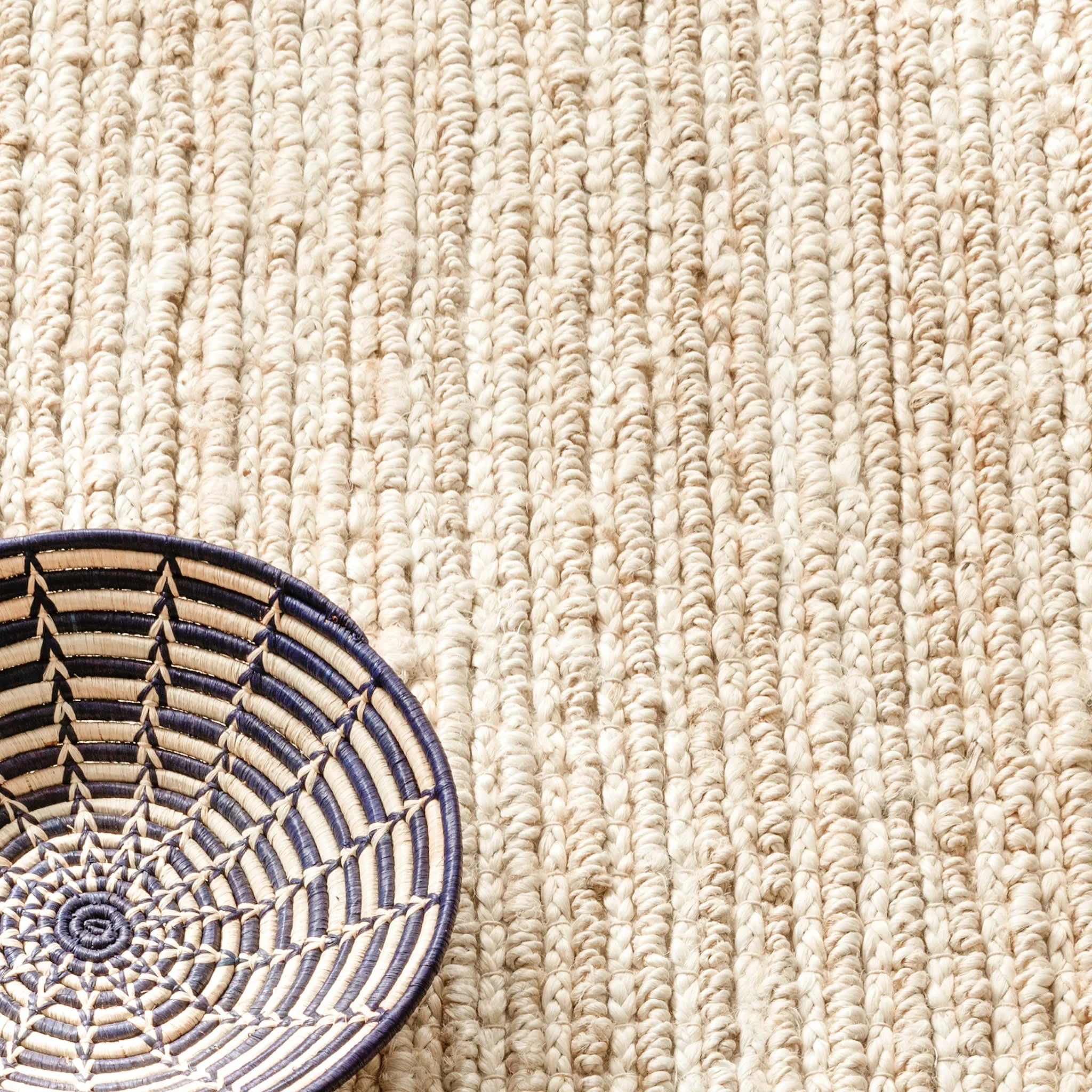 Dunes Handwoven Jute Rug | Bleached Oak - Image 5