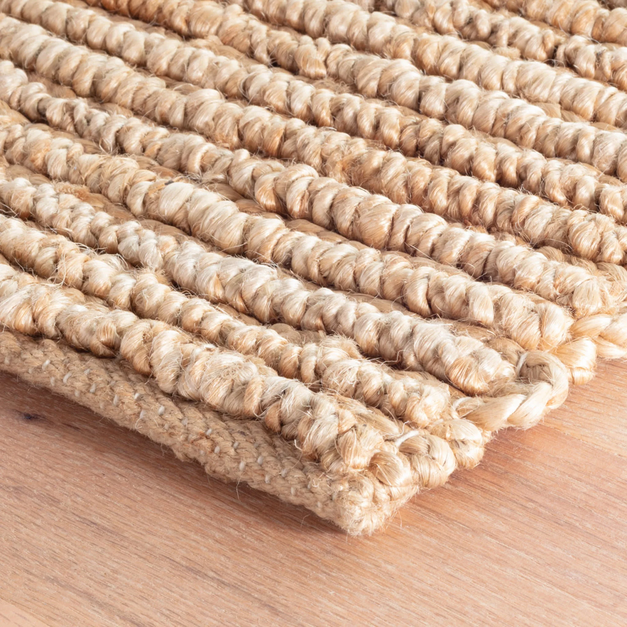 Dunes Handwoven Jute Rug | Natural - Image 5