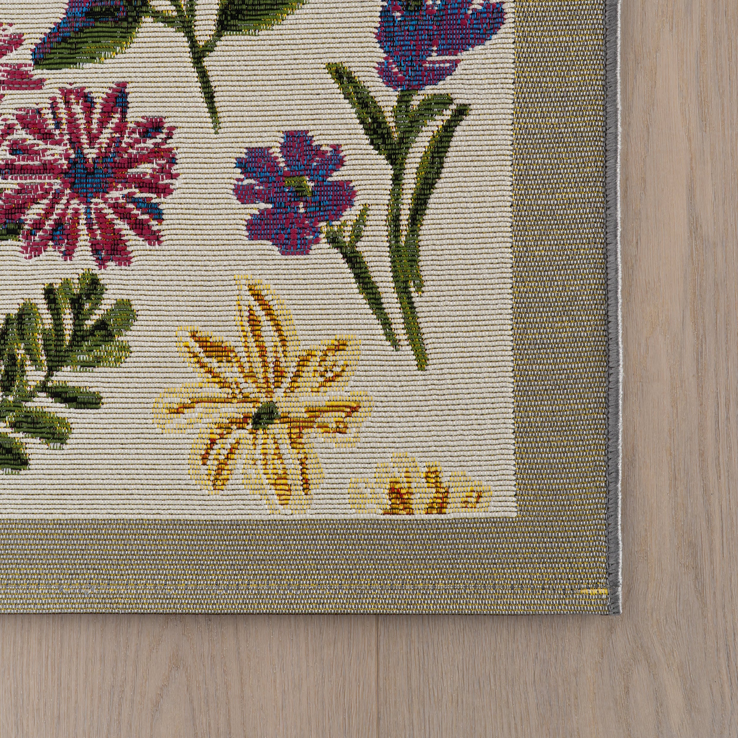 Duskan Floral Indoor/Outdoor Rug | Multicolor - Image 6