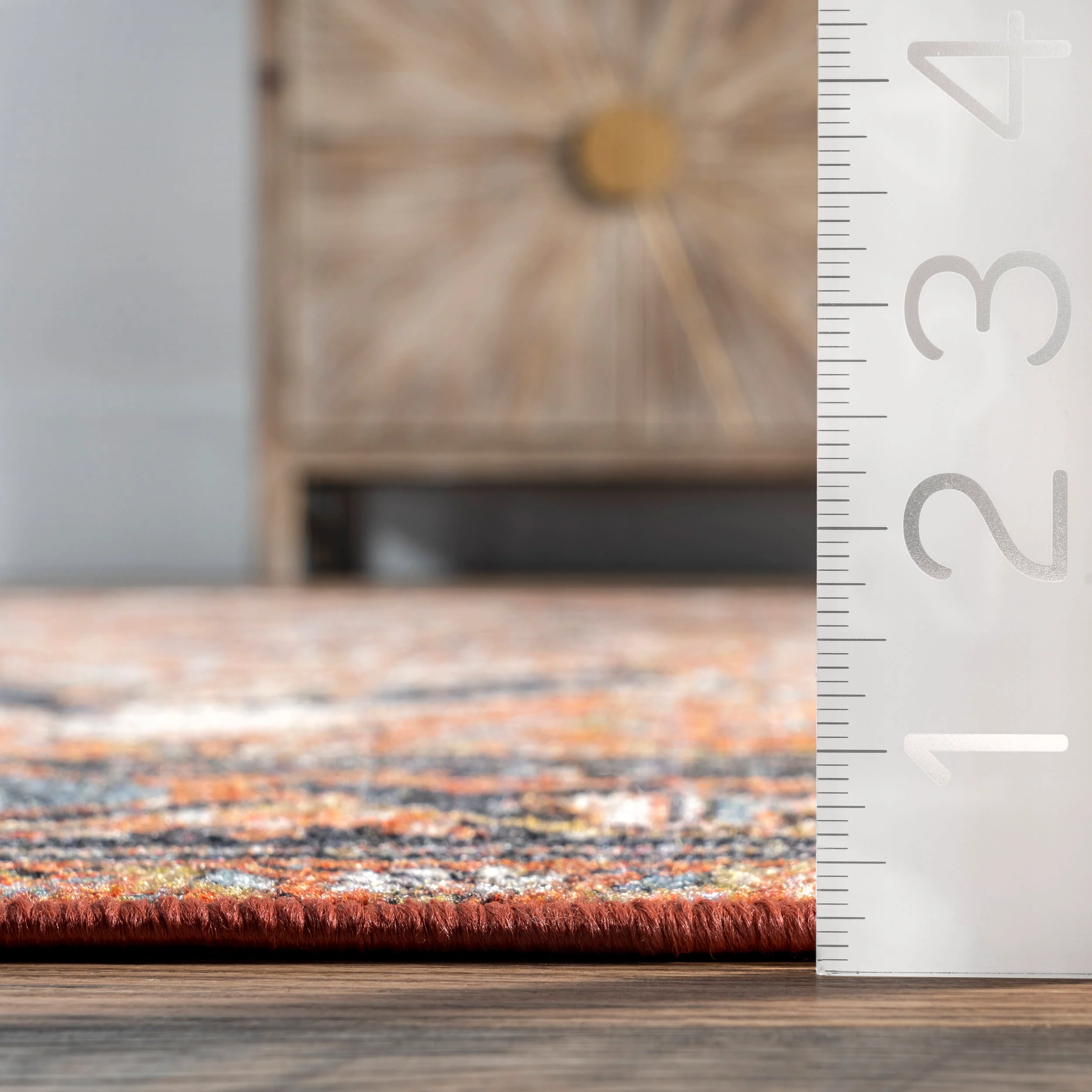 Dynasty Traditional Rug | Burnt Orange - Image 5